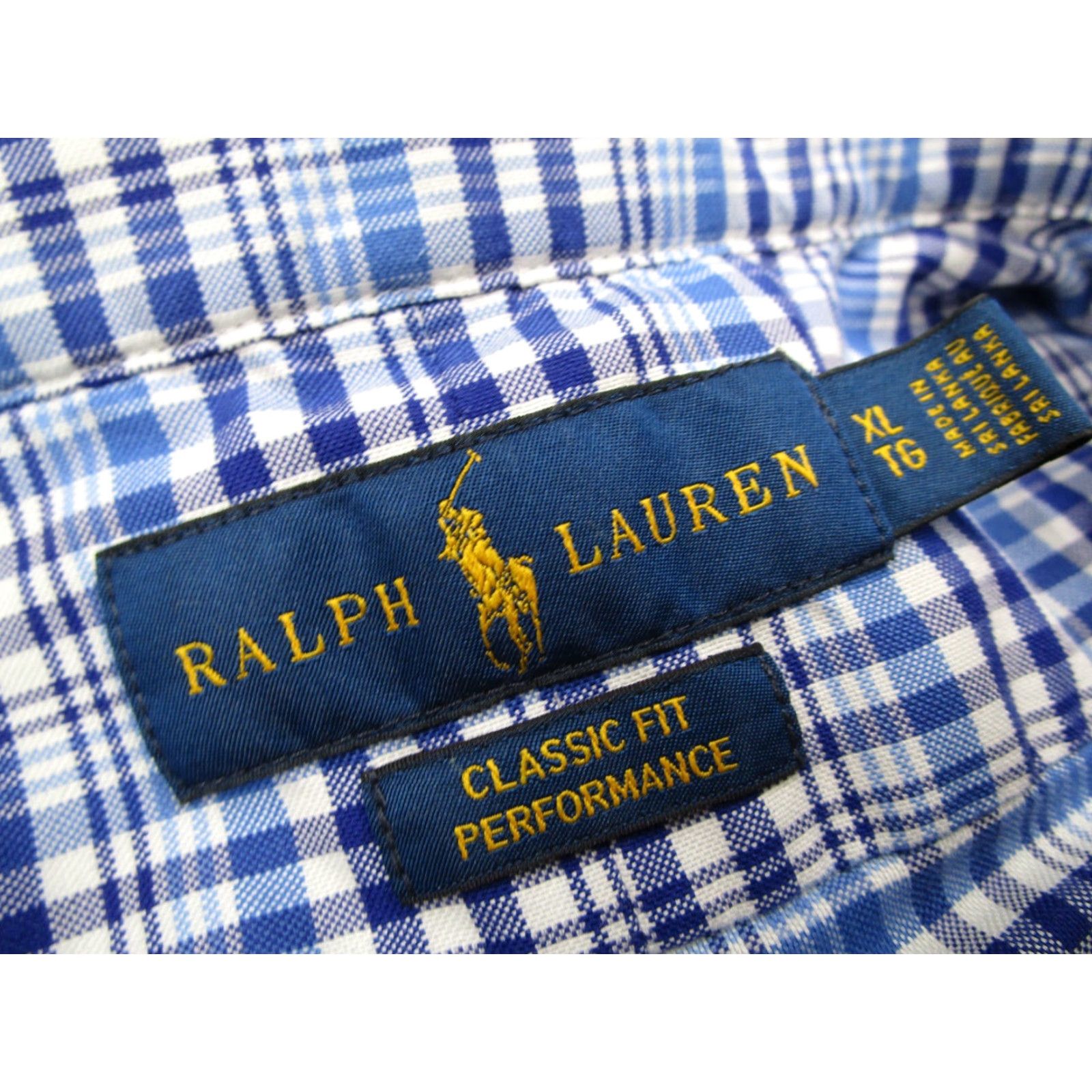 Ralph Lauren Ralph Lauren Shirt Men Extra Large Blue Long Sleeve Button Up Pony Performance Cotton Nylon Blend Mens Size US XL / EU 56 / 4 - 3 Thumbnail