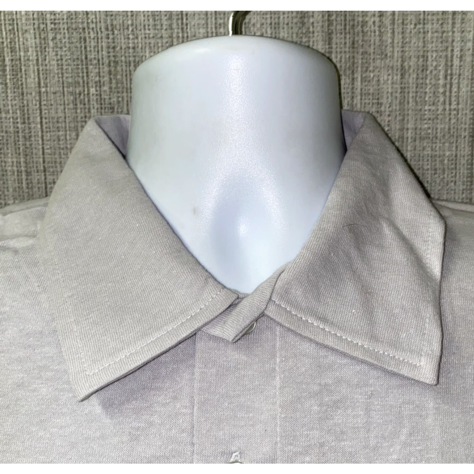 Red Kap VINTAGE Red Kap Polo Shirt Golf USA Made Short Sleeve Mens Large Gray L Size US L / EU 52-54 / 3 - 3 Thumbnail
