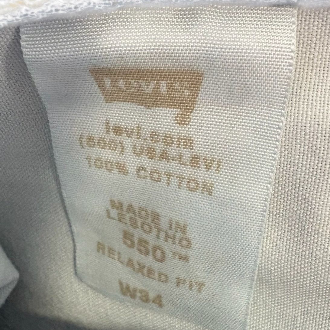 Levi's Vintage Levis 550 Relaxed Fit Denim Shorts 34 Size US 34 / EU 50 - 7 Thumbnail