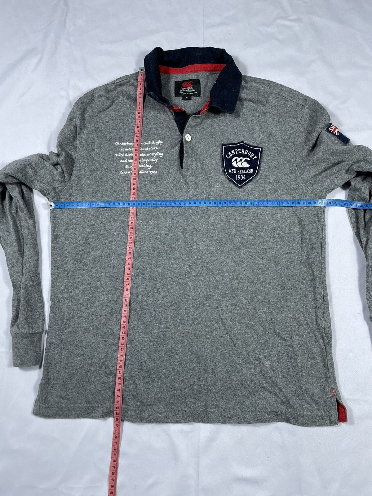 Canterbury of New Zealand × Vintage Vintage Canterbury New Zealand Rugby Polo Shir Size US M / EU 48-50 / 2 - 7 Thumbnail