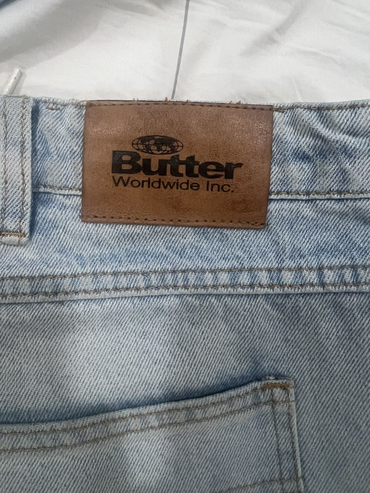 Butter Goods Butter relaxed fit light blue denim jeans Size US 36 / EU 52 - 6 Thumbnail