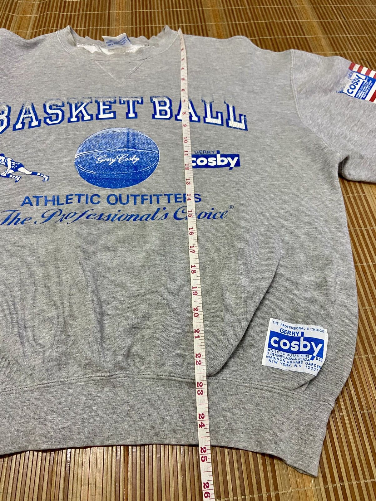 Other Vintage Gerry Cosby "Basketball" crewneck sweatshirt Size US M / EU 48-50 / 2 - 6 Thumbnail