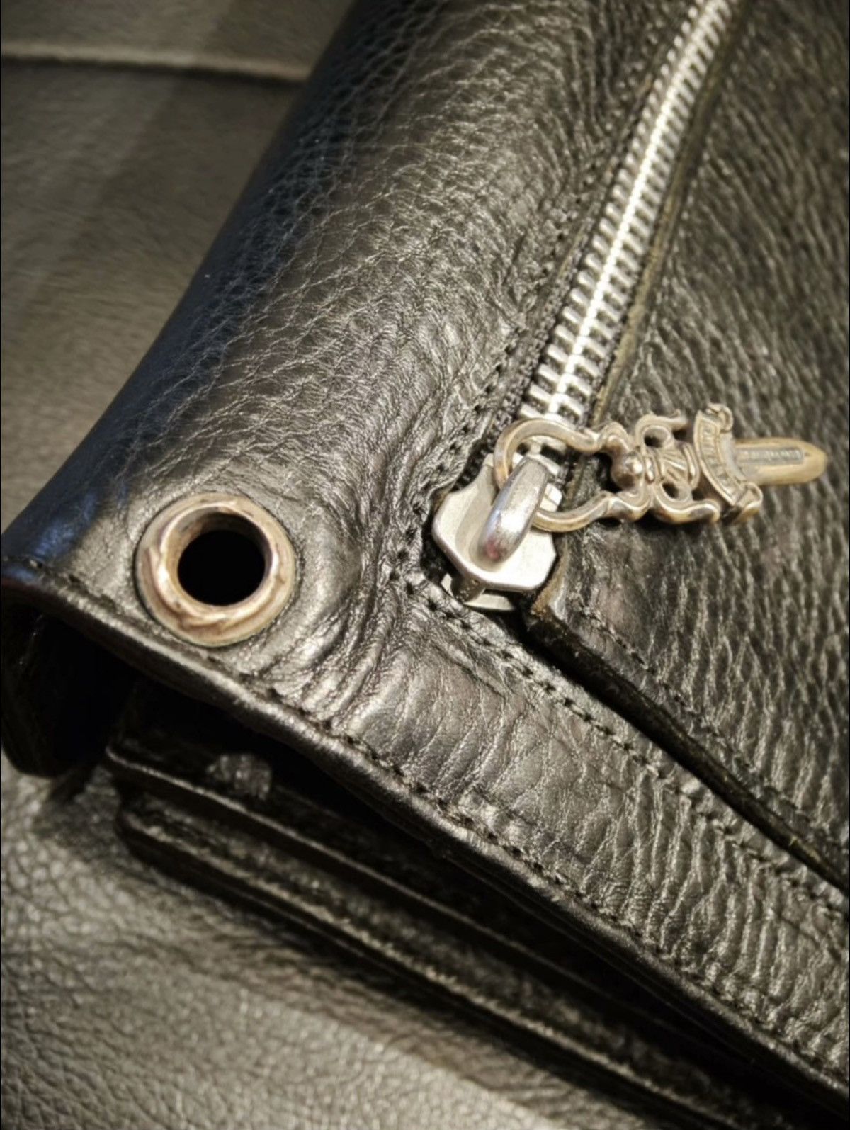 Chrome Hearts Chrome Hearts Black Long Wallet 925 silver Size ONE SIZE - 8 Thumbnail