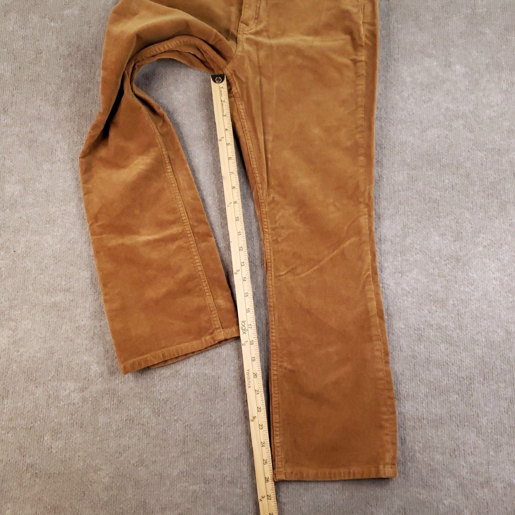 Vineyard Vines Vineyard Vines Pants Mens 30 Brown Corduroy Straight Leg Stretch Casual Size 30" / US 8 / IT 44 - 2 Thumbnail