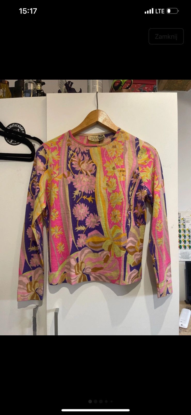 Leonard Paris Vintage leonard paris top shirt long sleeve Size S / US 4 / IT 40 - 1 Thumbnail