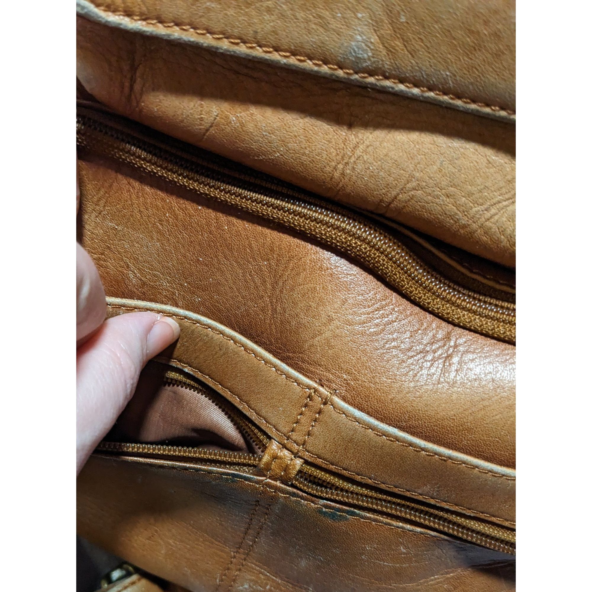 Wilsons Leather Vintage Wilson's Adventure Bound Originals Multi-Pocket Leat Size ONE SIZE - 21 Thumbnail