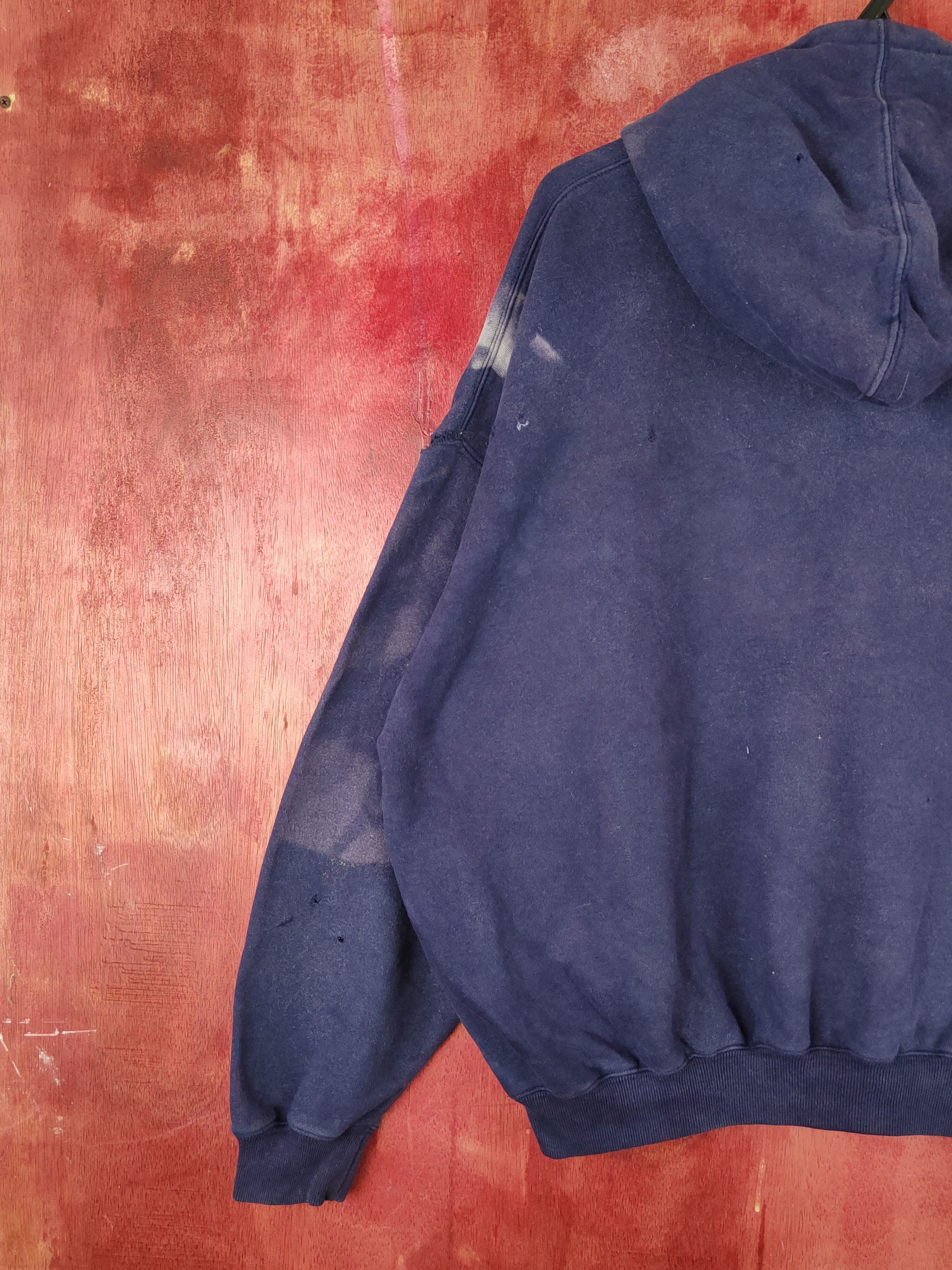 Gap DL Gap Kanye West Dark Blue Faded Hoodie Sweatshirts #S1860 Size US XL / EU 56 / 4 - 12 Thumbnail