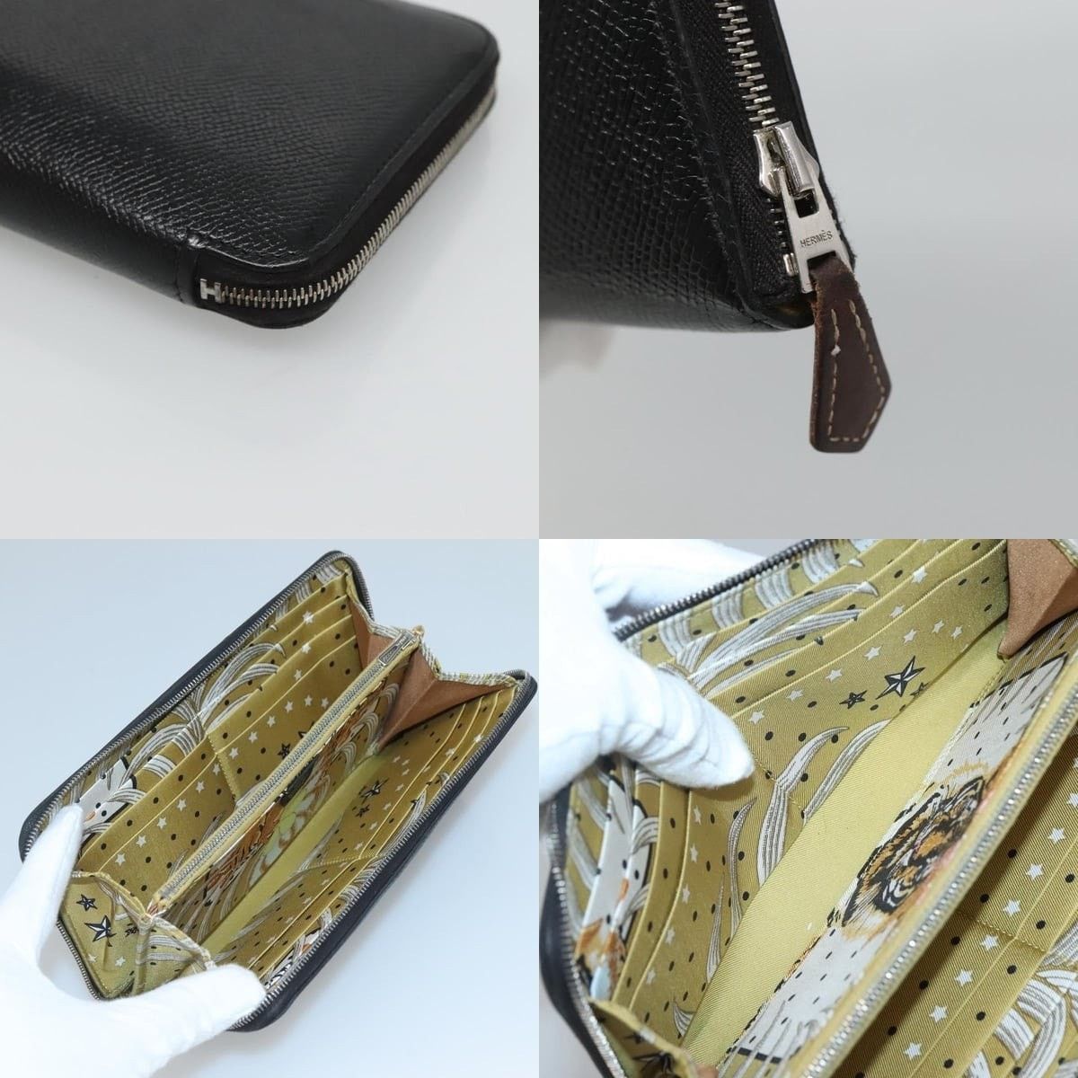 Hermes Hermes Azap Long Wallet Size ONE SIZE - 4 Thumbnail