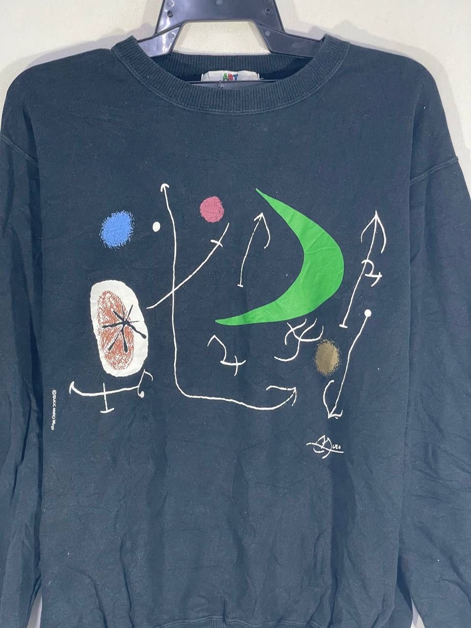 Other Vintage 90s 1997 suc miro art sweatshirt jumper size M Size US M / EU 48-50 / 2 - 4 Thumbnail