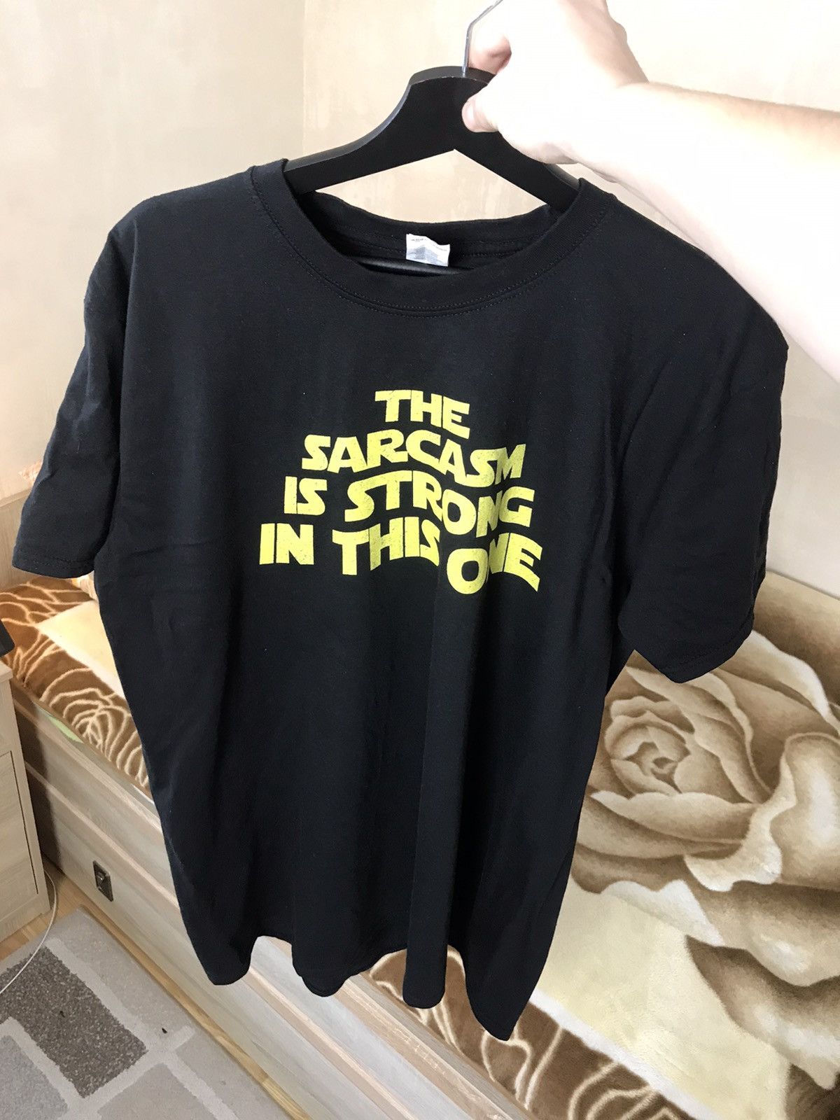 Vintage 🔥 90s Vintage Sarcasm Humor Y2K Idiot T Shirt Size US XL / EU 56 / 4 - 5 Thumbnail