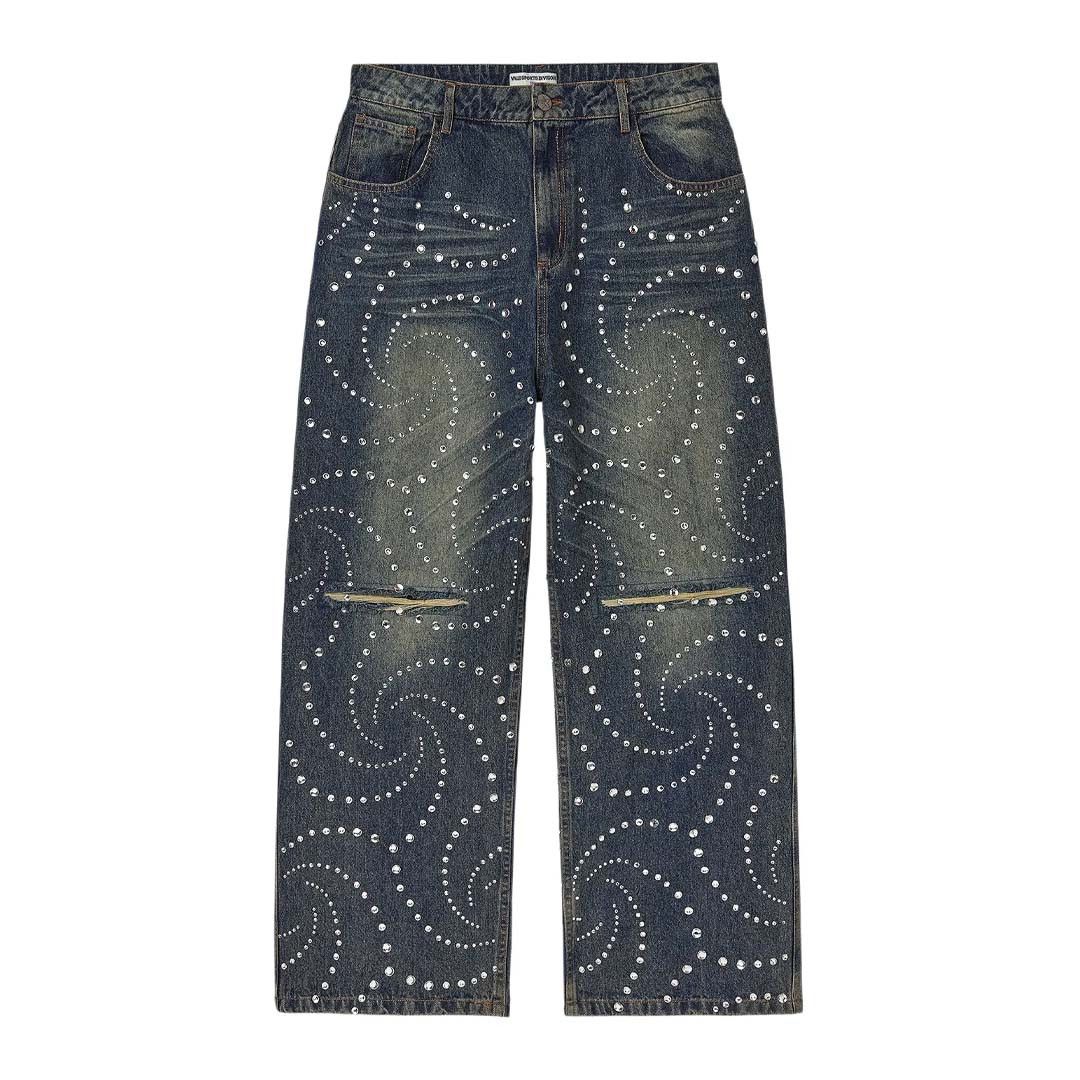 Vale Forever Hypnotik Denim Mid Wash Jeans Size US 34 / EU 50 - 1 Thumbnail
