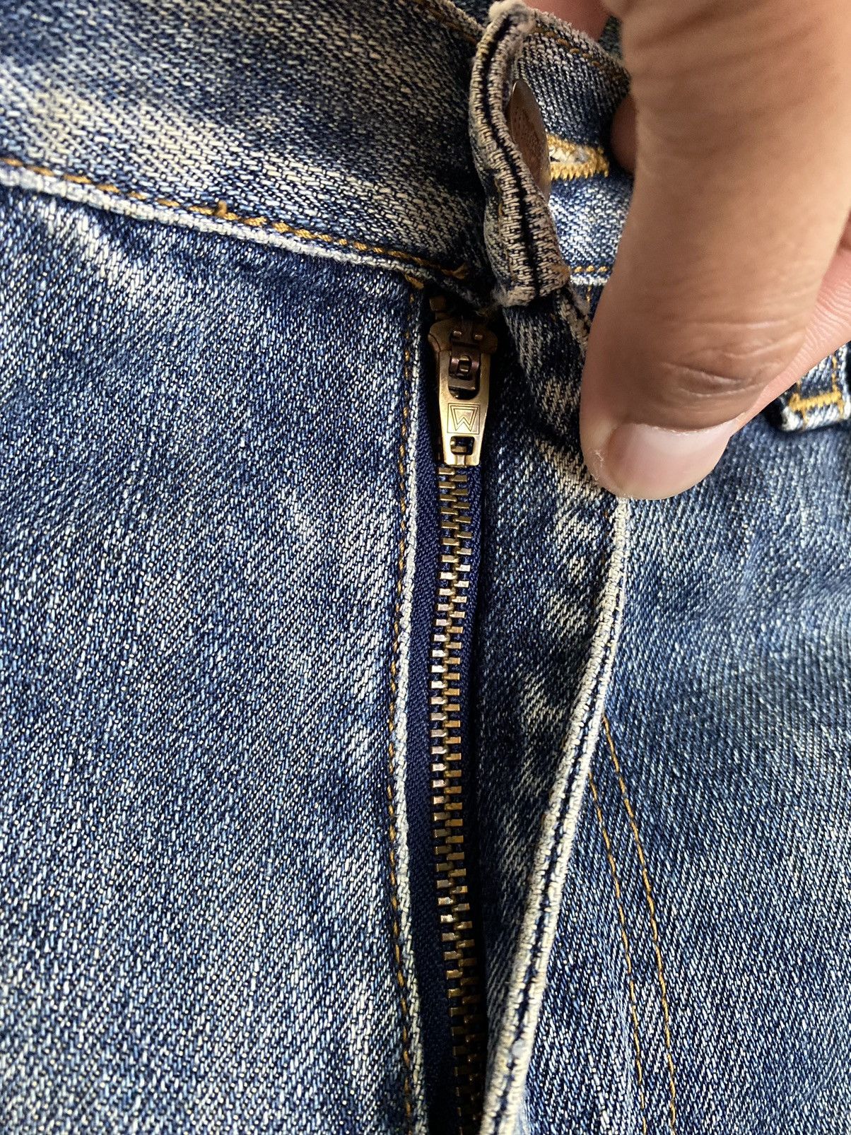 Vintage × Wrangler Vintage Wrangler Denim Distressed Size US 28 / EU 44 - 10 Thumbnail