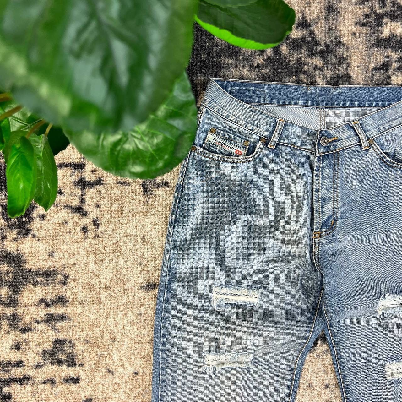 Diesel Diesel Luxury Distressed Style Denim Jeans Size US 33 - 4 Thumbnail