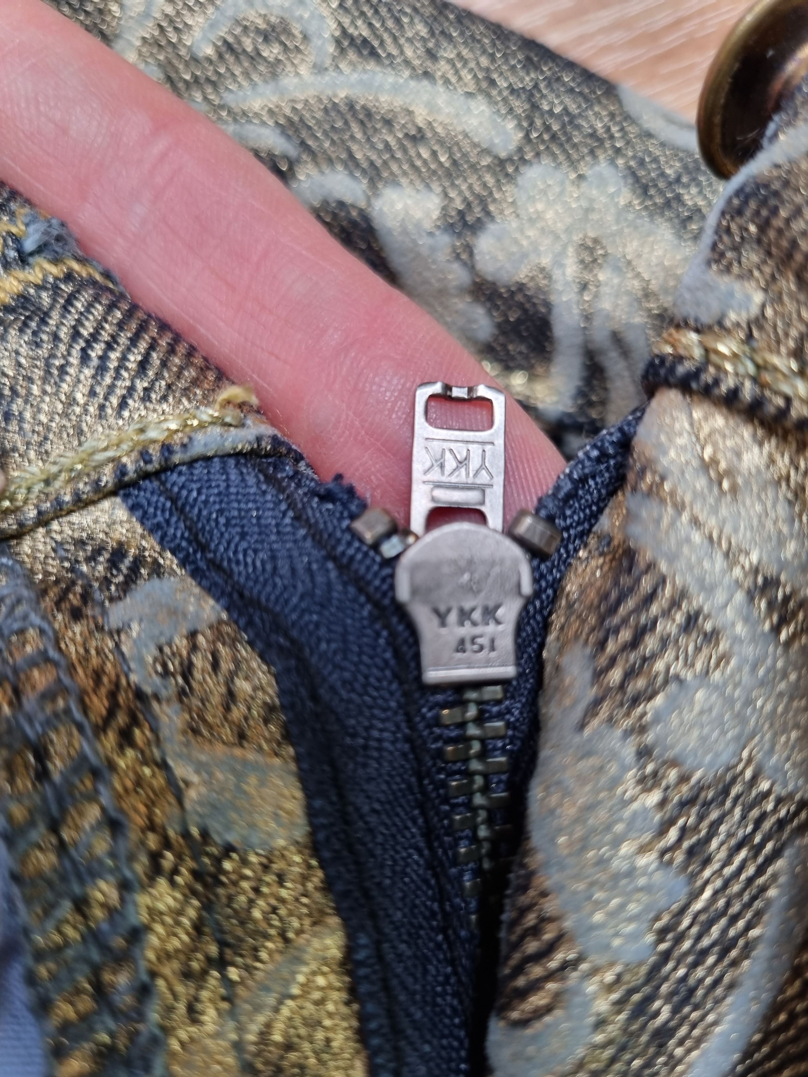 Roberto Cavalli Roberto Cavalli Golden Denim Art Design Exclusive Jeans Size US 33 - 12 Thumbnail