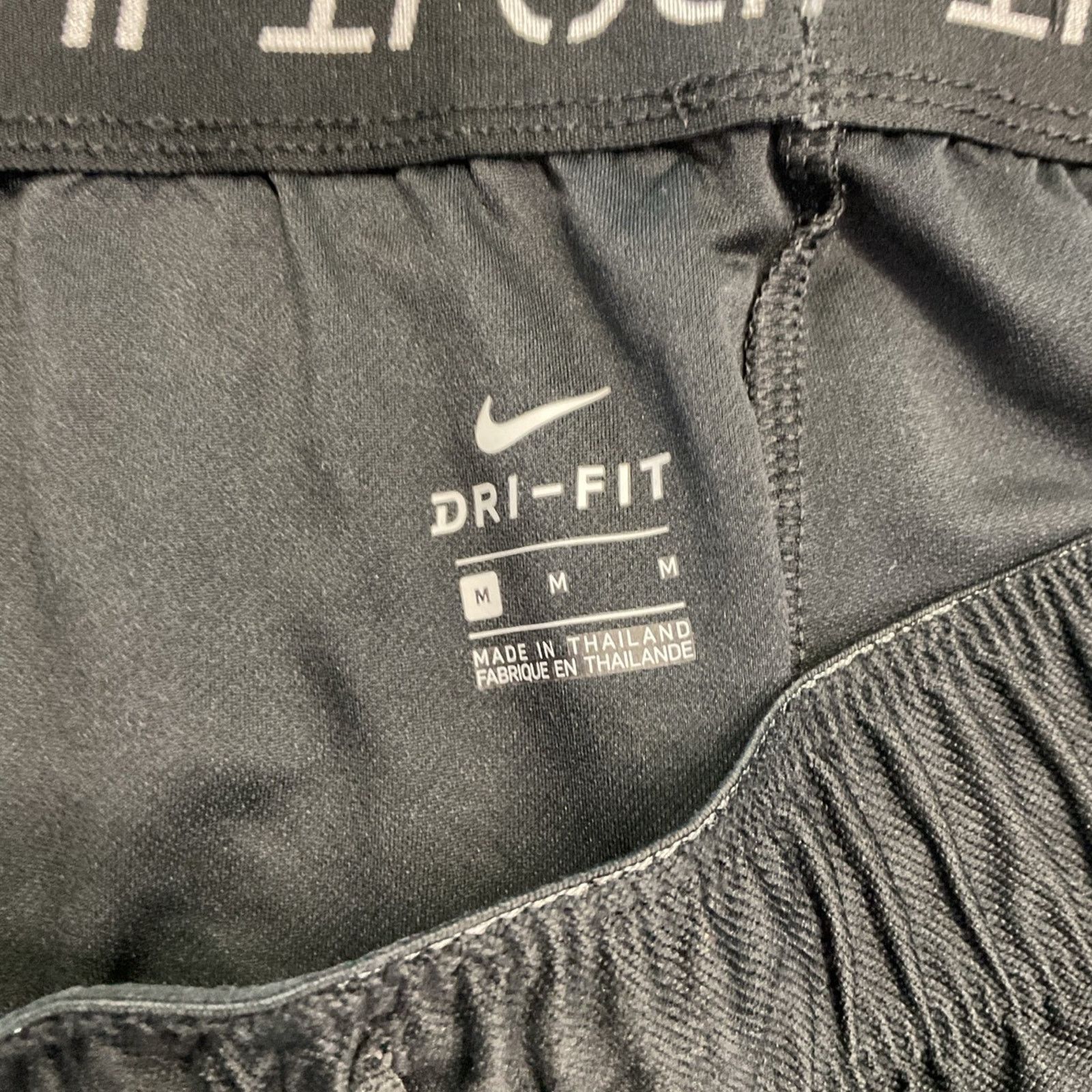 Nike Nike Nike Dri-FIT Black Women’s Athletic Running Shorts Size 29" - 4 Thumbnail