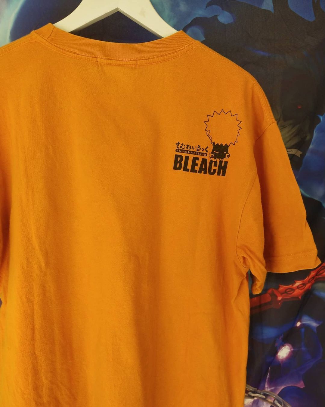 Anime Vintage Bleach Chibi Thumbnailook Series Orange Tees Size US L / EU 52-54 / 3 - 4 Thumbnail