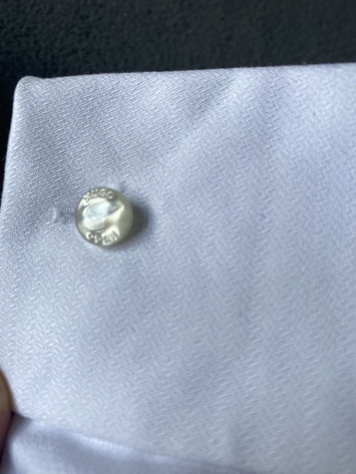 Hugo Boss White HUGO dress shirt never worn Size 42R - 4 Thumbnail