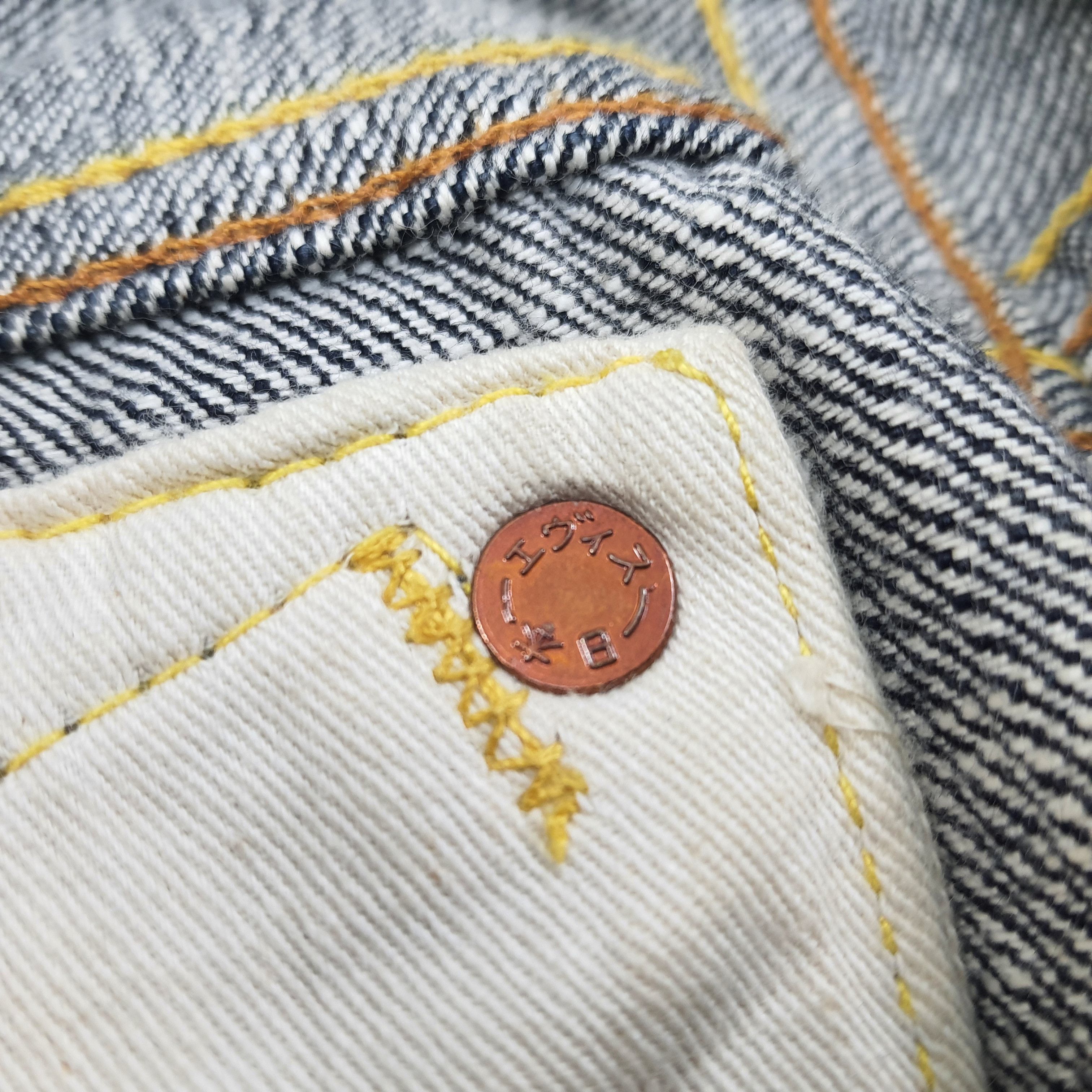 Evisu Vintage Evisu Paris Selvedge Japan Brand Jeans C258N30 Size US 37 - 8 Thumbnail