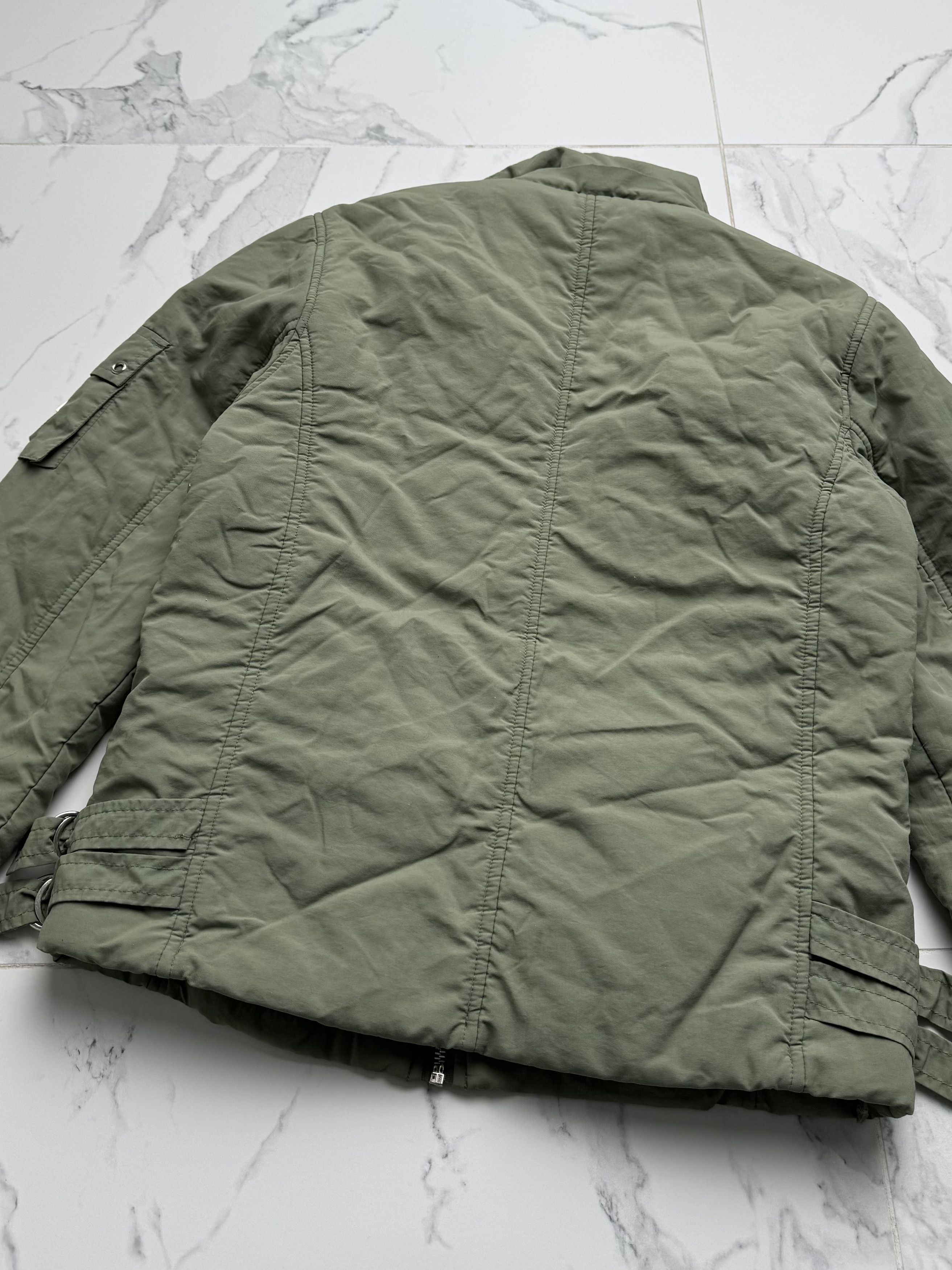 Japanese Brand Utility Jacket Women Zip Up MilitaryY2K Buckle Cargo Style Size M / US 6-8 / IT 42-44 - 8 Thumbnail