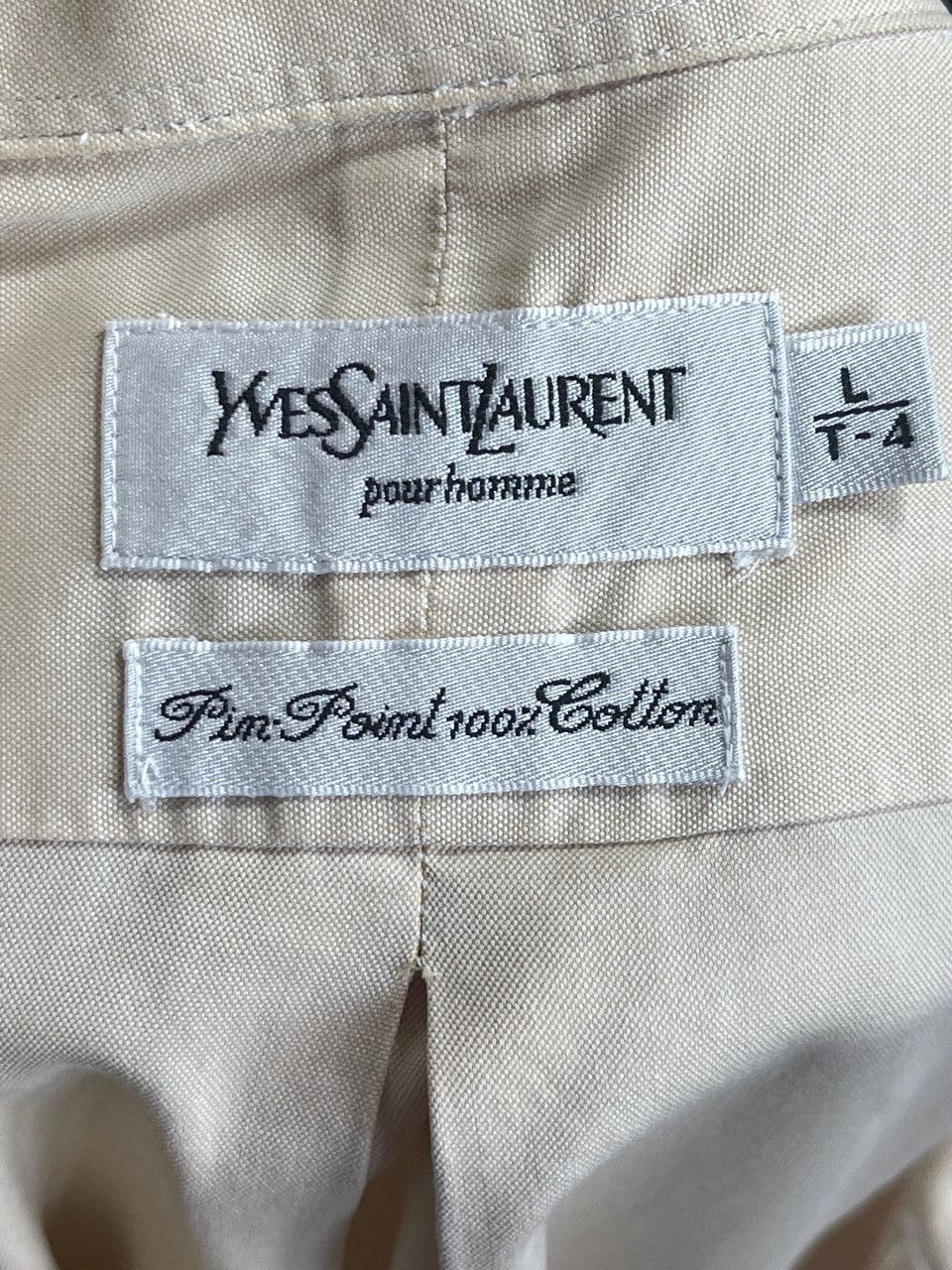 Yves Saint Laurent 🔥 vintage Tshirt YSL Yves Saint Laurent shirt size L Size US L / EU 52-54 / 3 - 5 Thumbnail