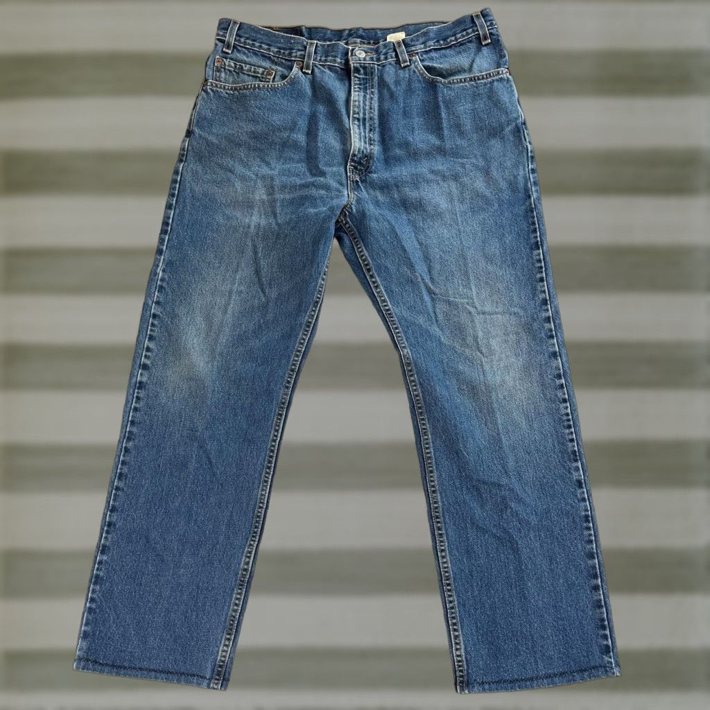 Levi's Levi's 505 Jeans Regular Fit Denim Blue 36x29 Vintage USA Mens 90s Straight Jeans Levi's 505 Vintage Regular Fit USA 90s Mens Jeans Blue 36x29 Size US 36 / EU 52 - 1 Thumbnail