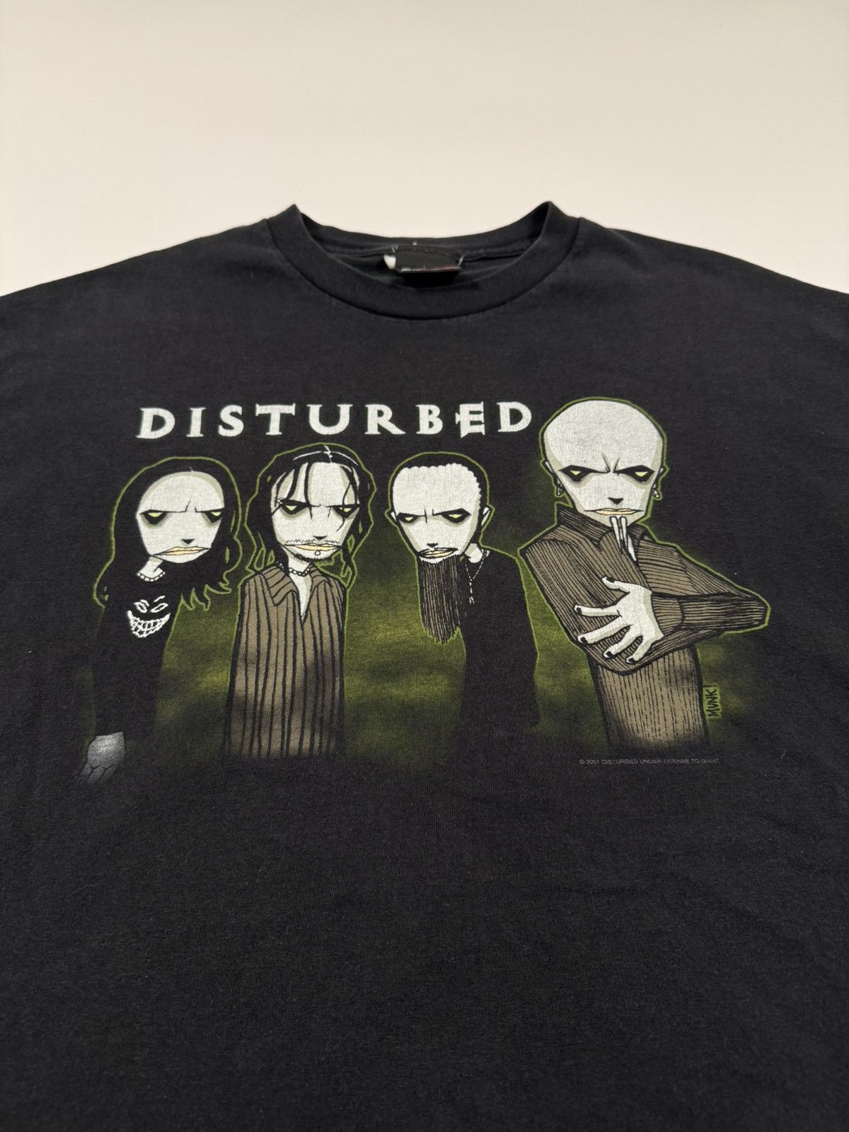 Vintage Vintage Disturbed band tee Size US XL / EU 56 / 4 - 2 Thumbnail
