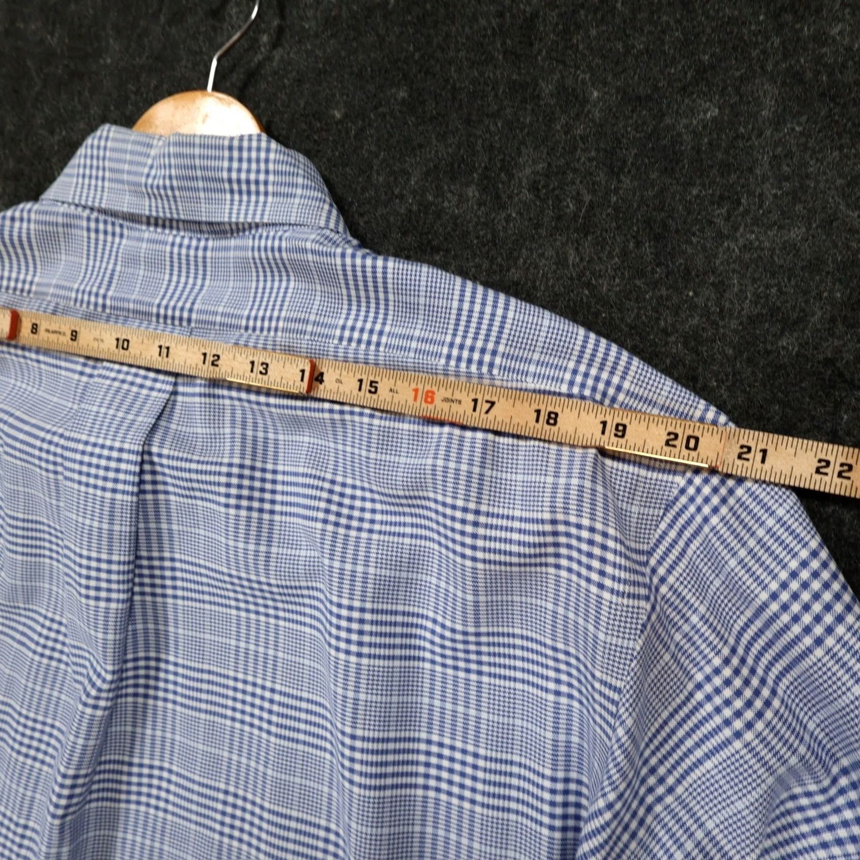 Brooks Brothers Brooks Brothers Regent Button Down Shirt Mens Blue Plaid Non-Iron Excellent Size US XXL / EU 58 / 5 - 6 Thumbnail