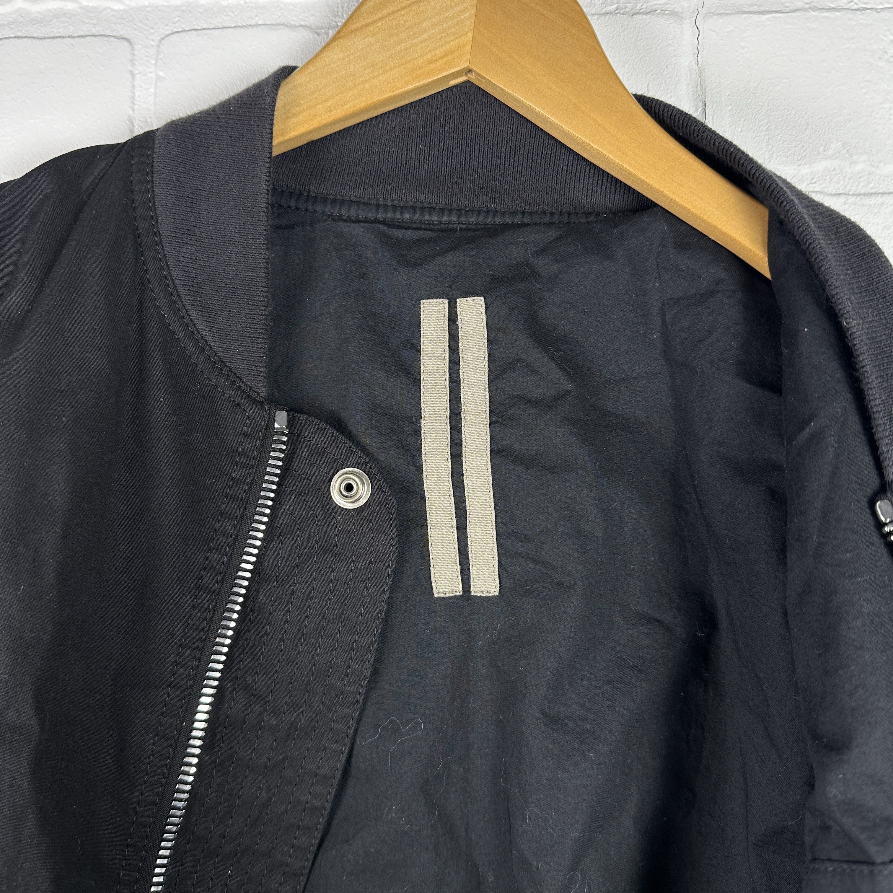 Rick Owens × Rick Owens Drkshdw Rick Owens Tecuatl Print Flight Bomber Jacket Size US S / EU 44-46 / 1 - 6 Thumbnail