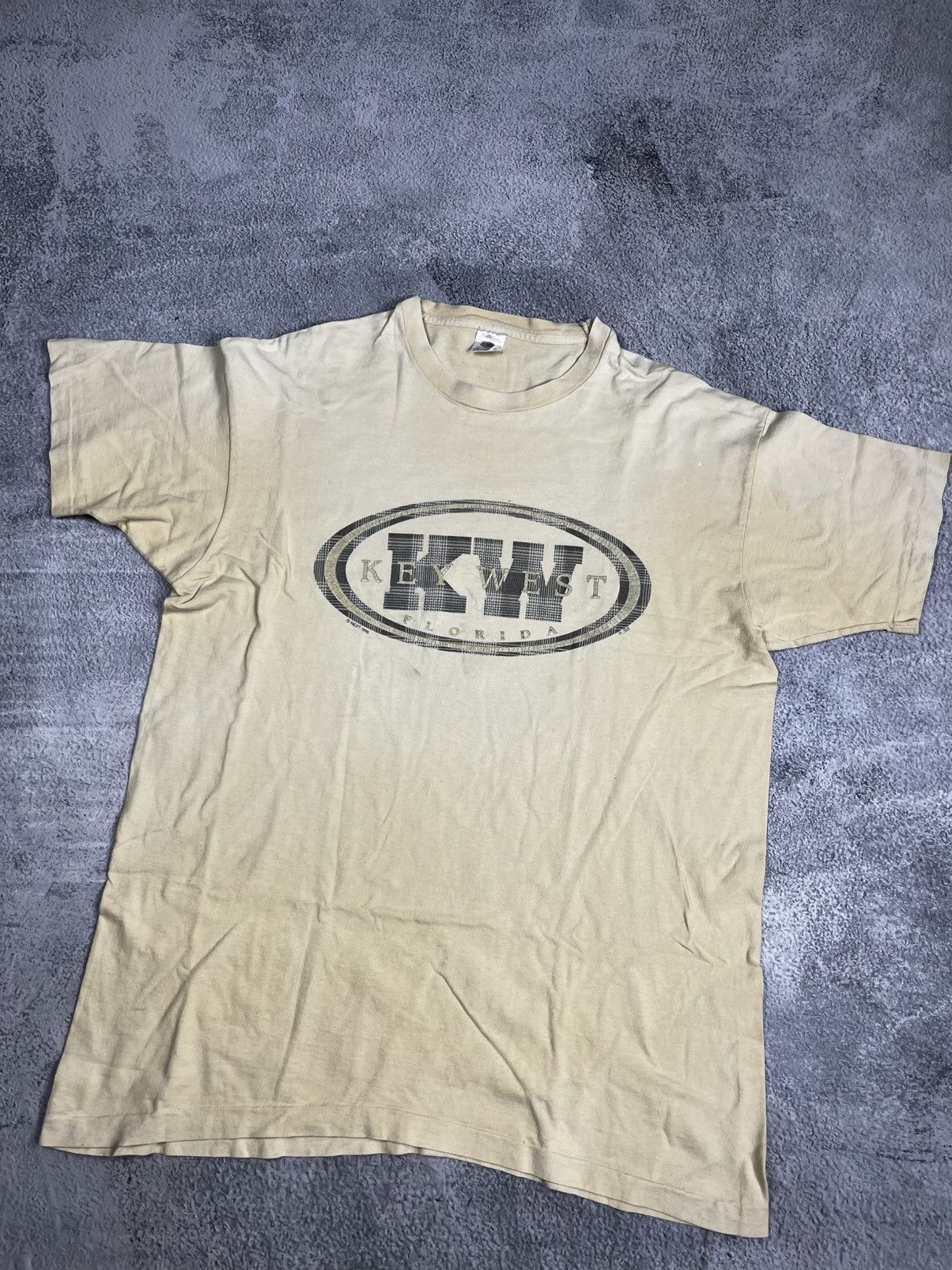 Vintage Key West florida t shirt vintage 90s Size US XL / EU 56 / 4 - 2 Thumbnail