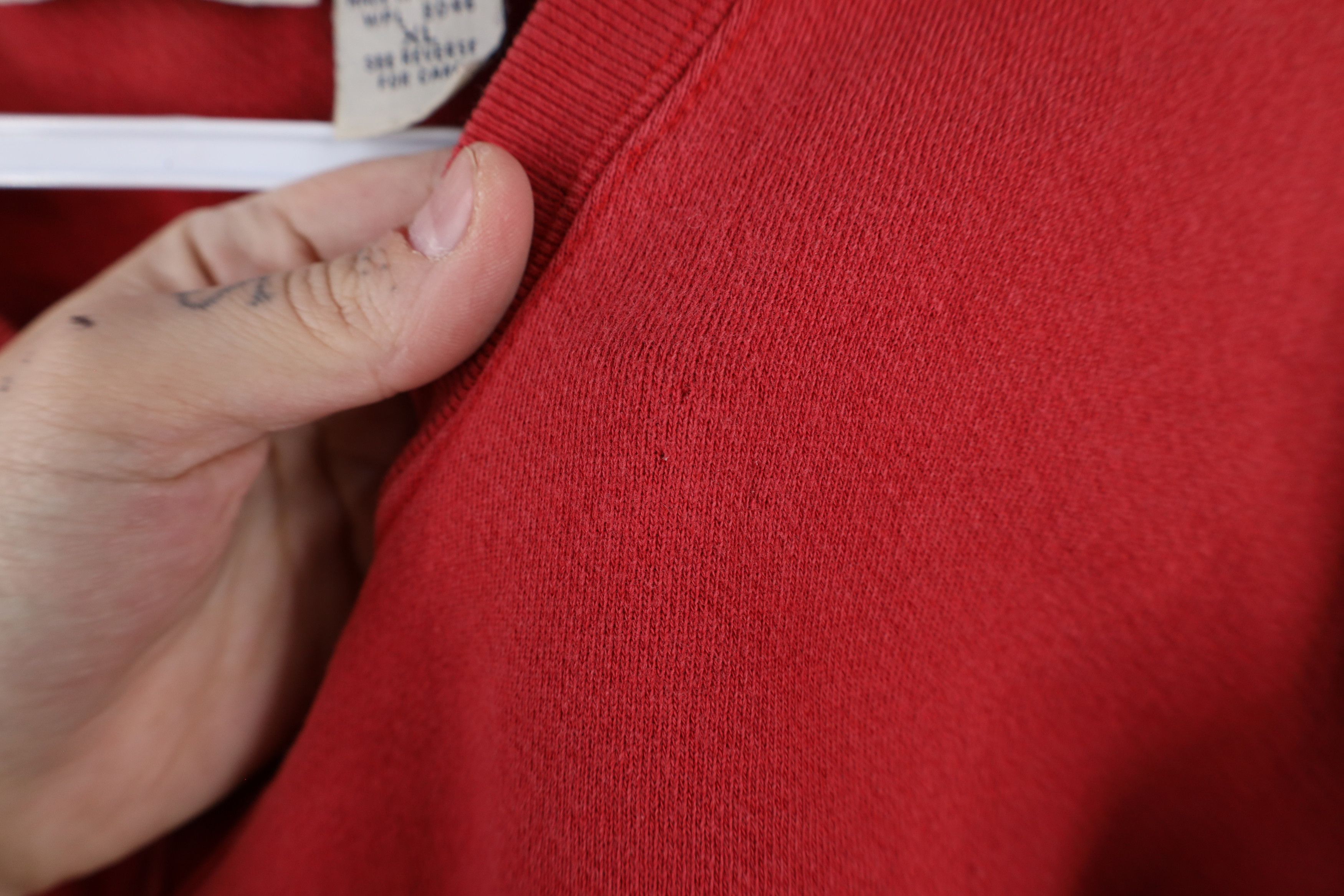 Aeropostale × Vintage Vintage Y2K 90s Aeropostale Spell Crewneck Sweatshirt Red Size US XL / EU 56 / 4 - 6 Thumbnail