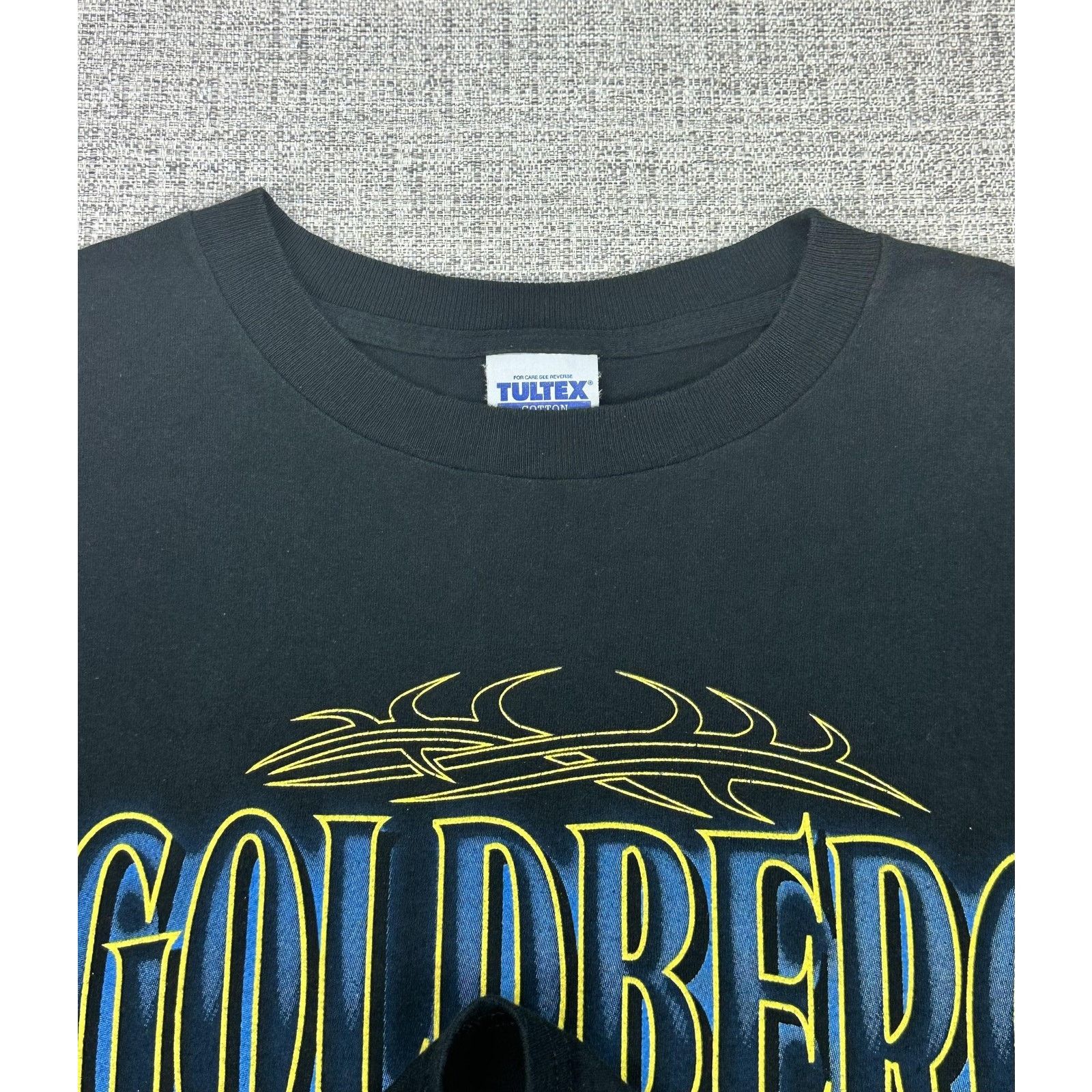 Tultex WCW Goldberg Shirt Mens Large Black T-Shirt 1998 Tultex 90s Size US L / EU 52-54 / 3 - 5 Thumbnail