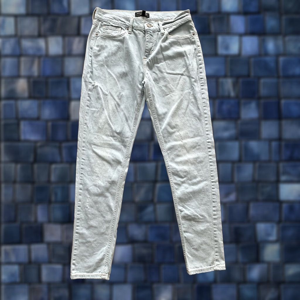 Banana Republic Banana Republic Jeans Women’s 26 Tall Denim 5-Pocket Zip Button Tapered 90s Bohemian City Jeans Womens Size 26" / US 2 / IT 38 - 1 Thumbnail
