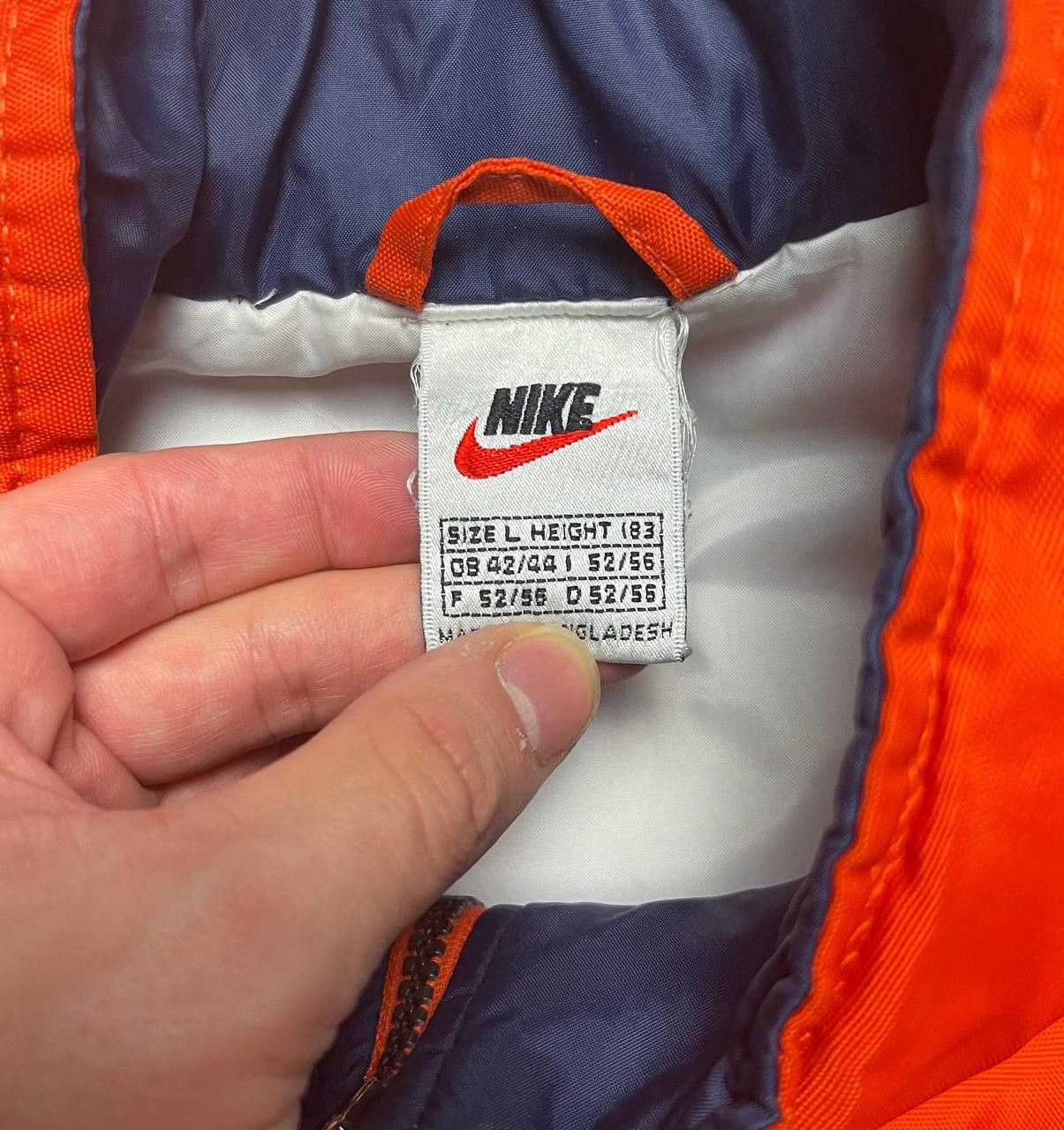 Nike × Vintage Vintage Nike parka down jacket 90s y2k Size US L / EU 52-54 / 3 - 4 Thumbnail