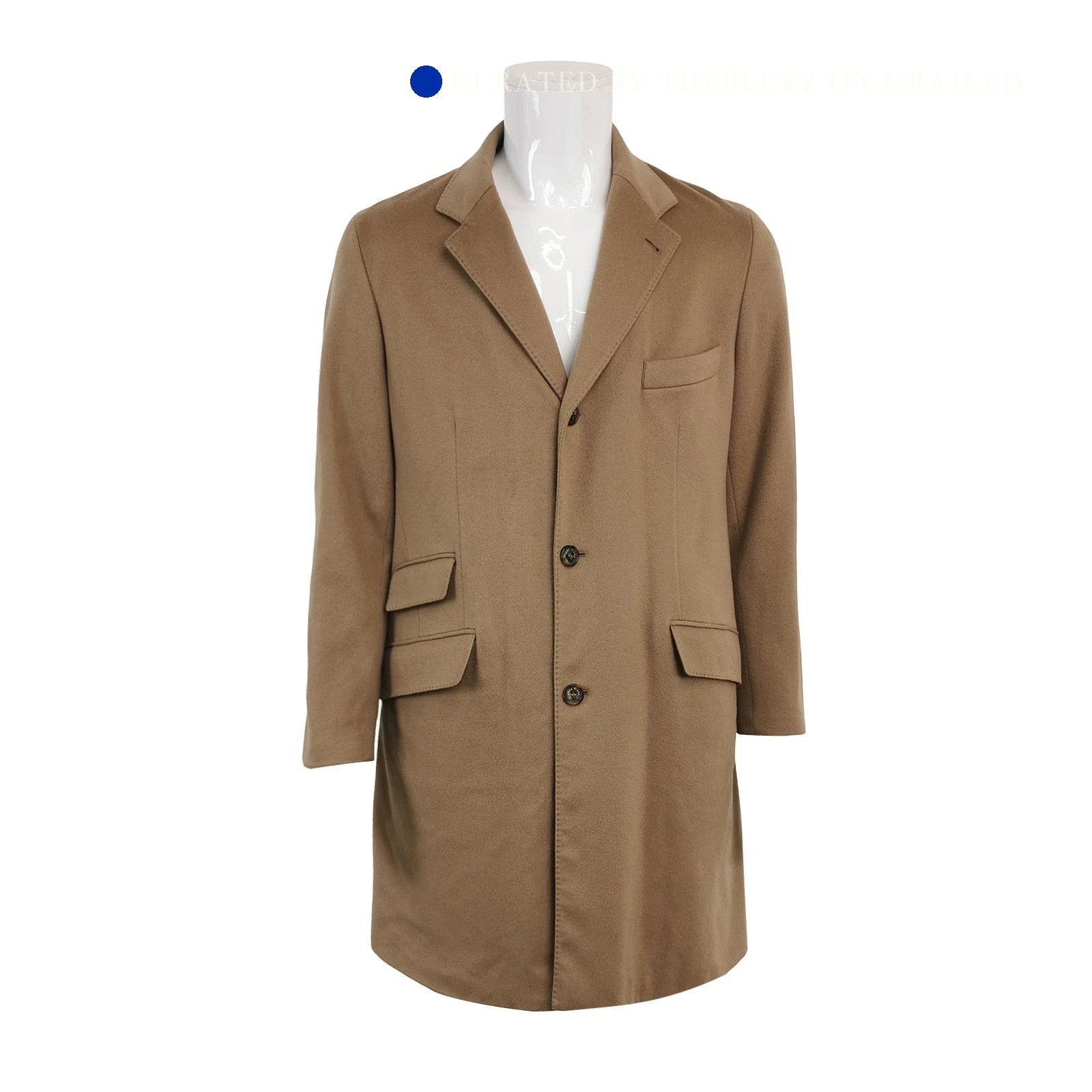 Loro Piana Cashmere Storm System Coat in Beige Size US M / EU 48-50 / 2 - 1 Thumbnail