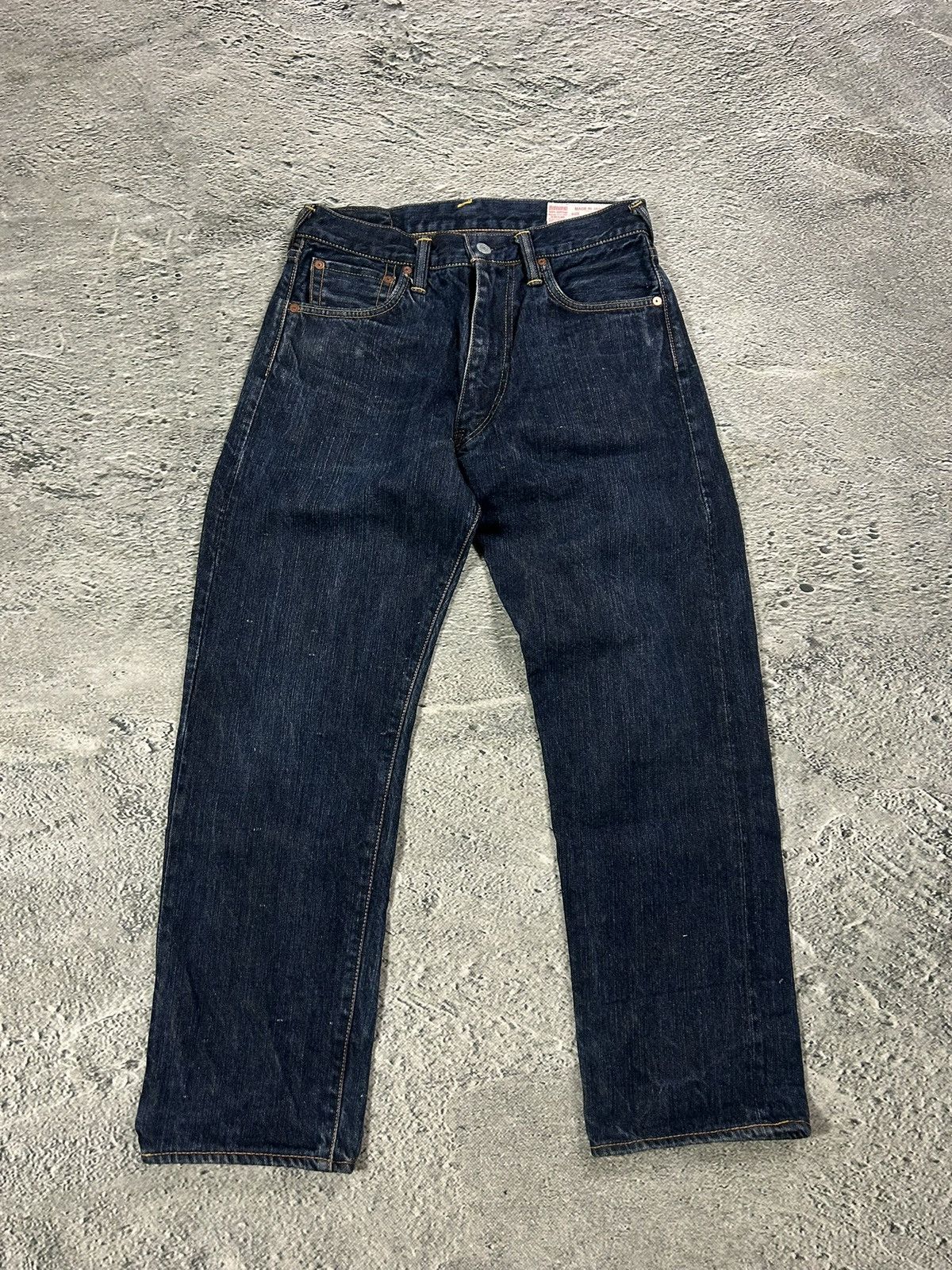 Evisu Evisu Yamane jeans smiley face Japanese vintage seagull Size 28" / US 6 / IT 42 - 7 Thumbnail