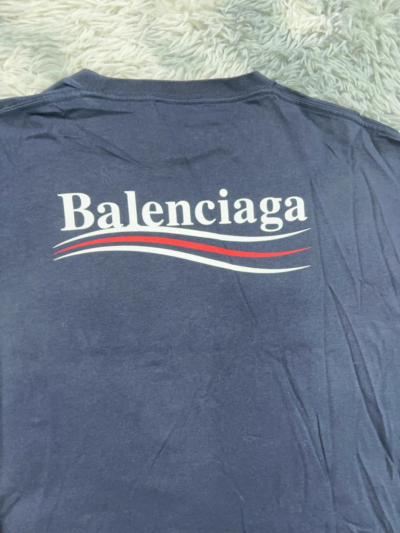 Balenciaga Balenciaga Wave Short Sleeve K28 Size US XXS / EU 40 - 3 Thumbnail