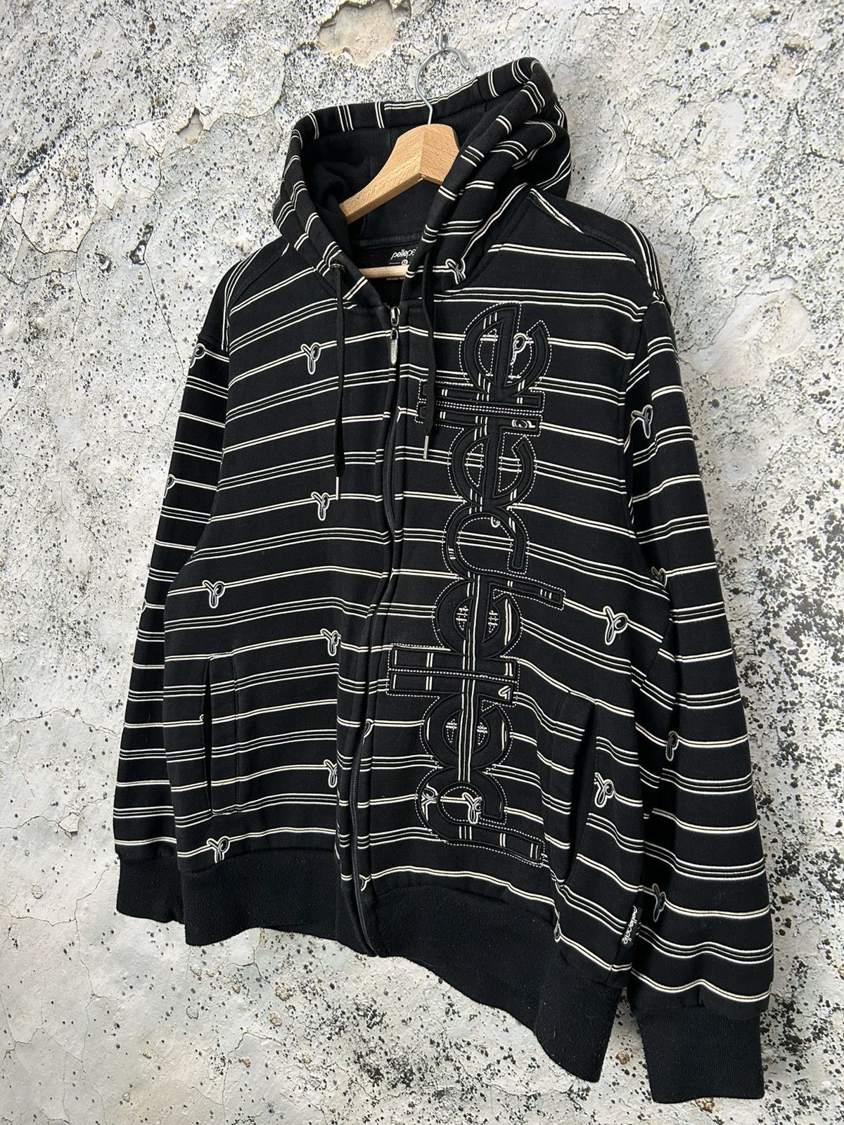 Pelle Pelle Vintage Pelle Pelle Rap Oversized Baggy Hoodie Streetwear Size US XL / EU 56 / 4 - 2 Thumbnail