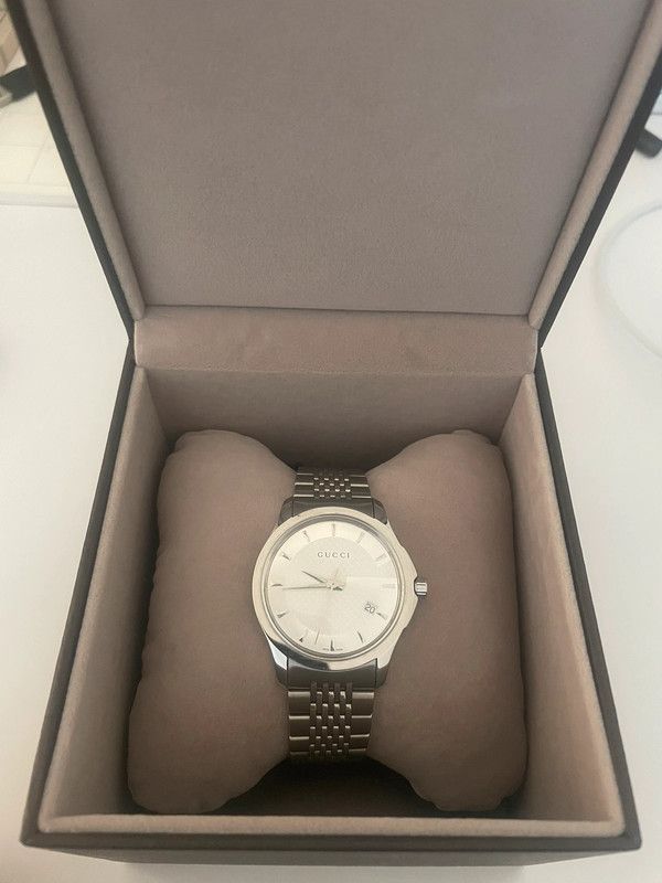image of Gucci Watch in Silver, Men's
