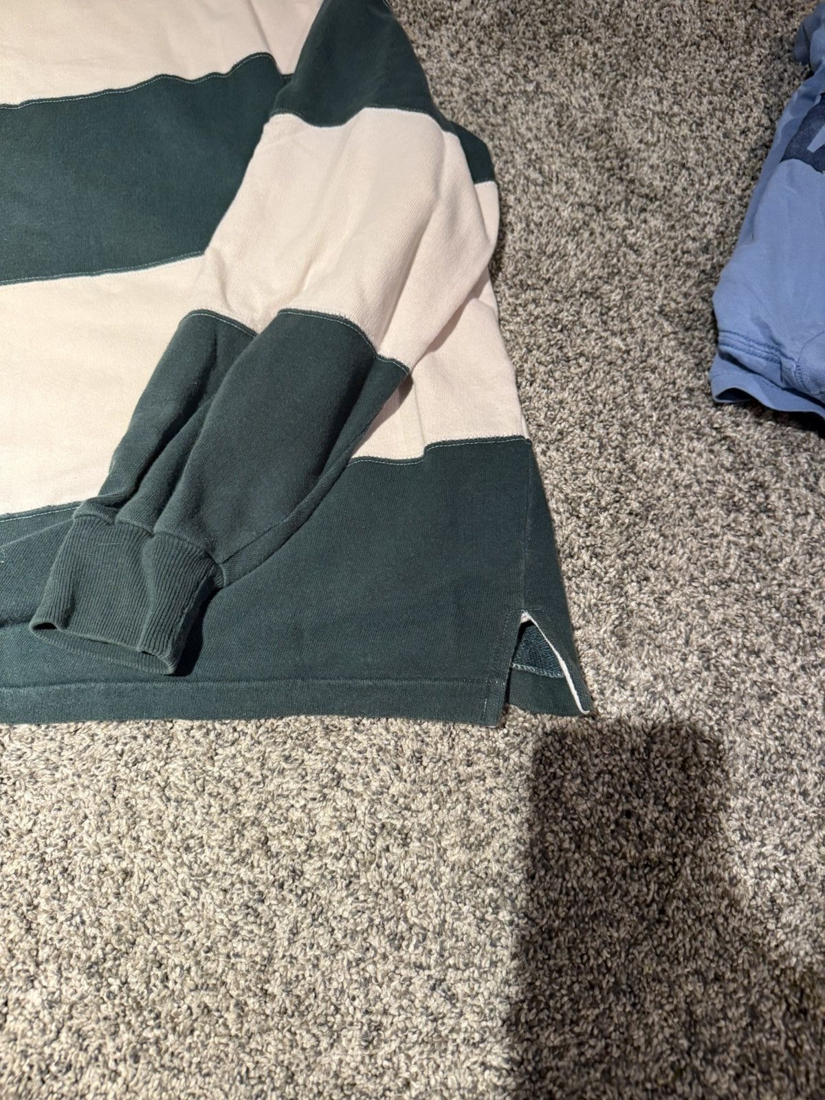 McGregor Vintage McGregor rugby polo. Clean forest green striped Size US XL / EU 56 / 4 - 5 Thumbnail
