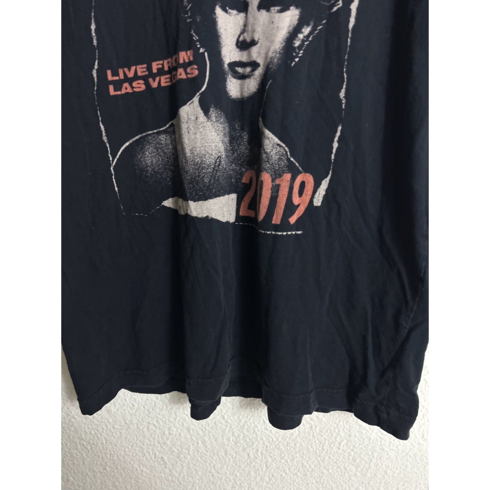 Vintage VINTAGE Bill Idol 2019 Las Vegas Show Short Sleeve T Shirt Black Women’s Large Size L / US 10 / IT 46 - 6 Thumbnail
