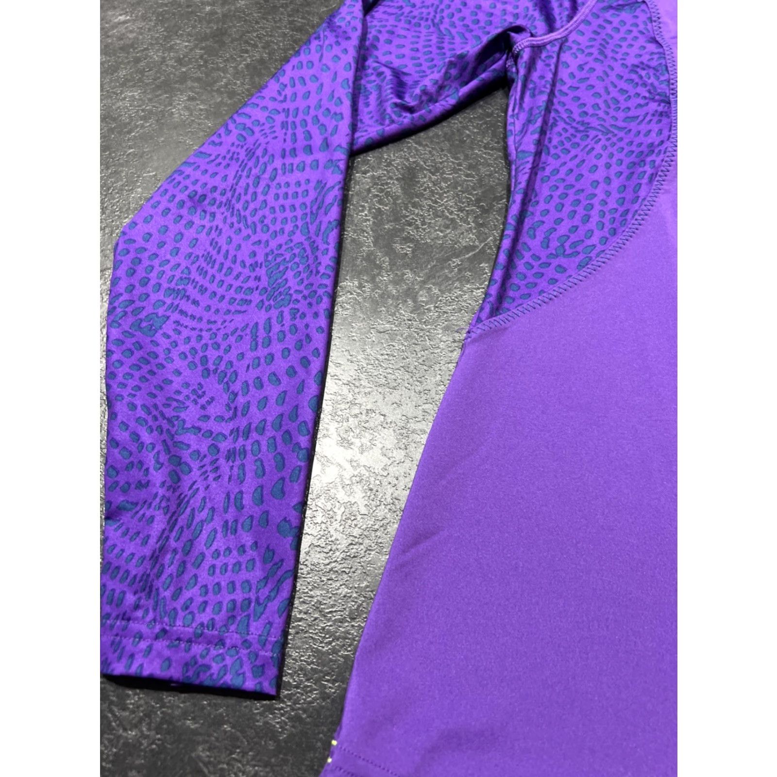 Under Armour UNDER ARMOUR Women's Long Sleeve Purple Printed Fishing T-Shirt Large Activewear Size L / US 10 / IT 46 - 6 Thumbnail