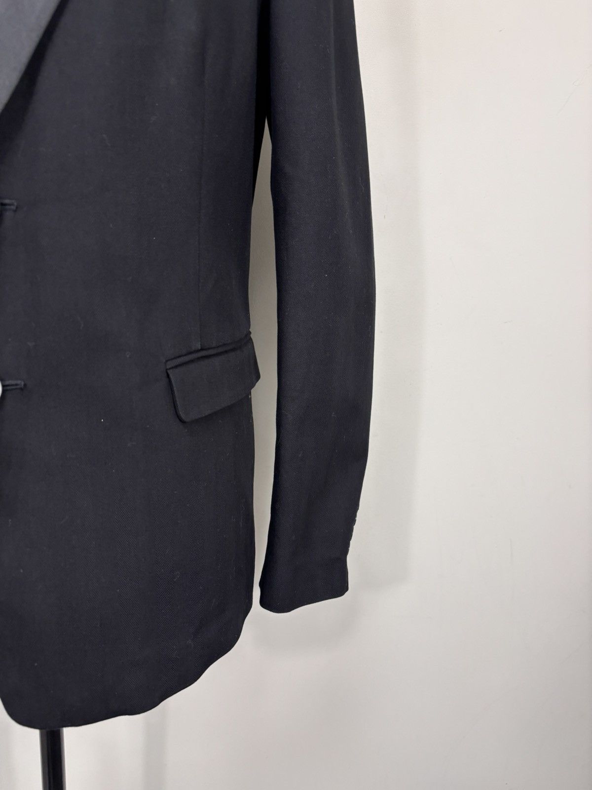 Diesel Diesel Carin-D NWT Men’s Cotton Black Dinner Jacket Tuxedo Size 40R - 5 Thumbnail