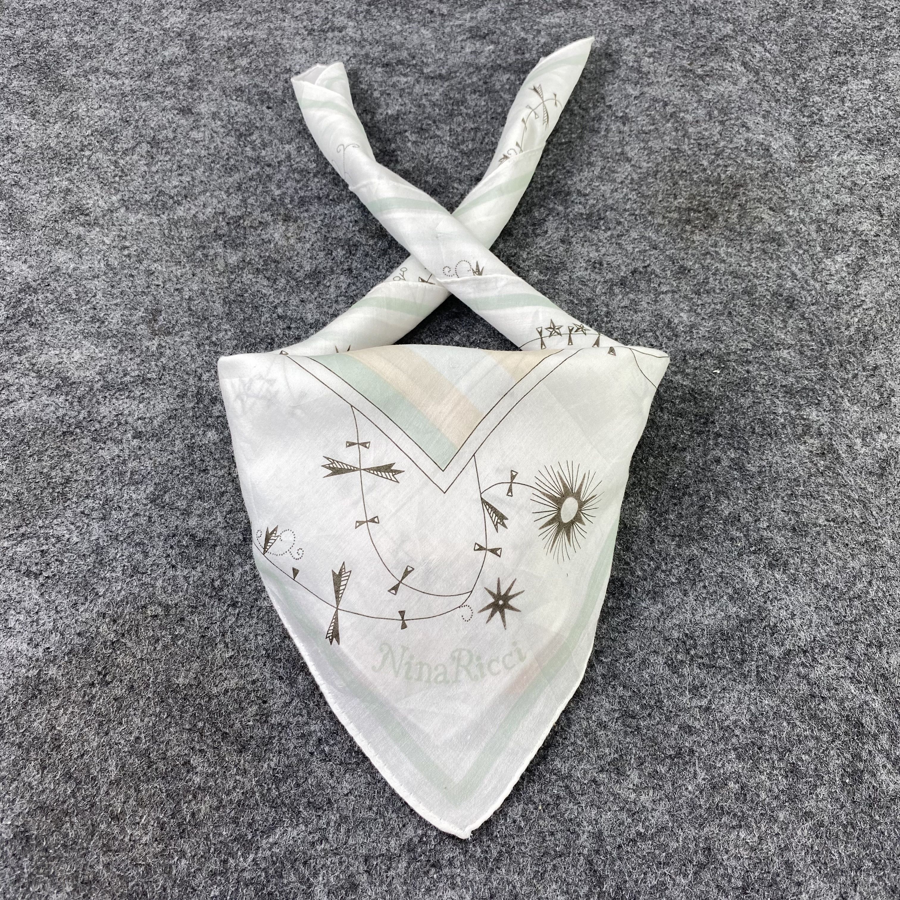 Nina Ricci Nina Ricci Handkerchief / Bandana / Neckerchief -B797 Size ONE SIZE - 2 Thumbnail