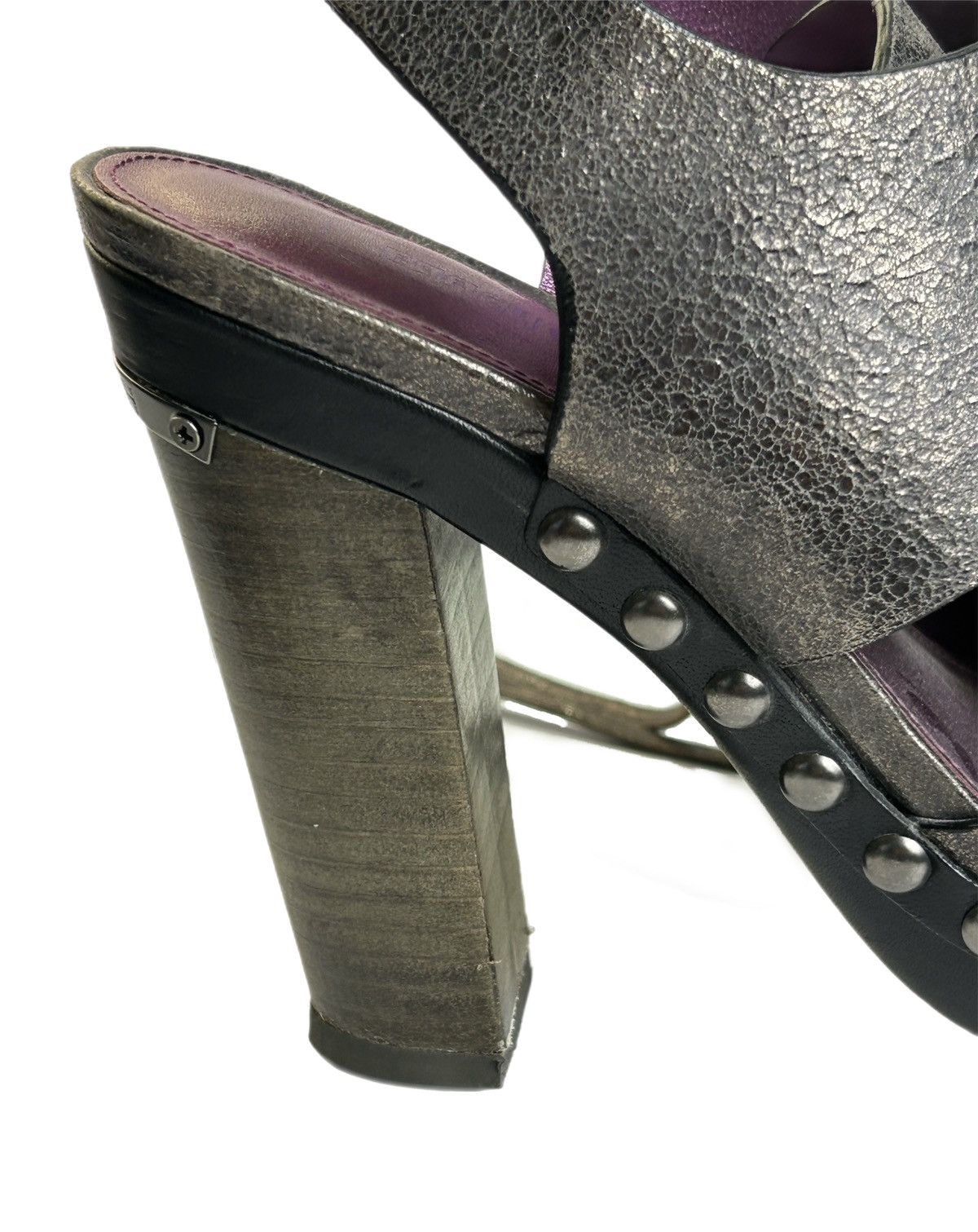 Coach Coach Poppy Rena Clog Gunmetal Size US 6.5 / IT 36.5 - 6 Thumbnail