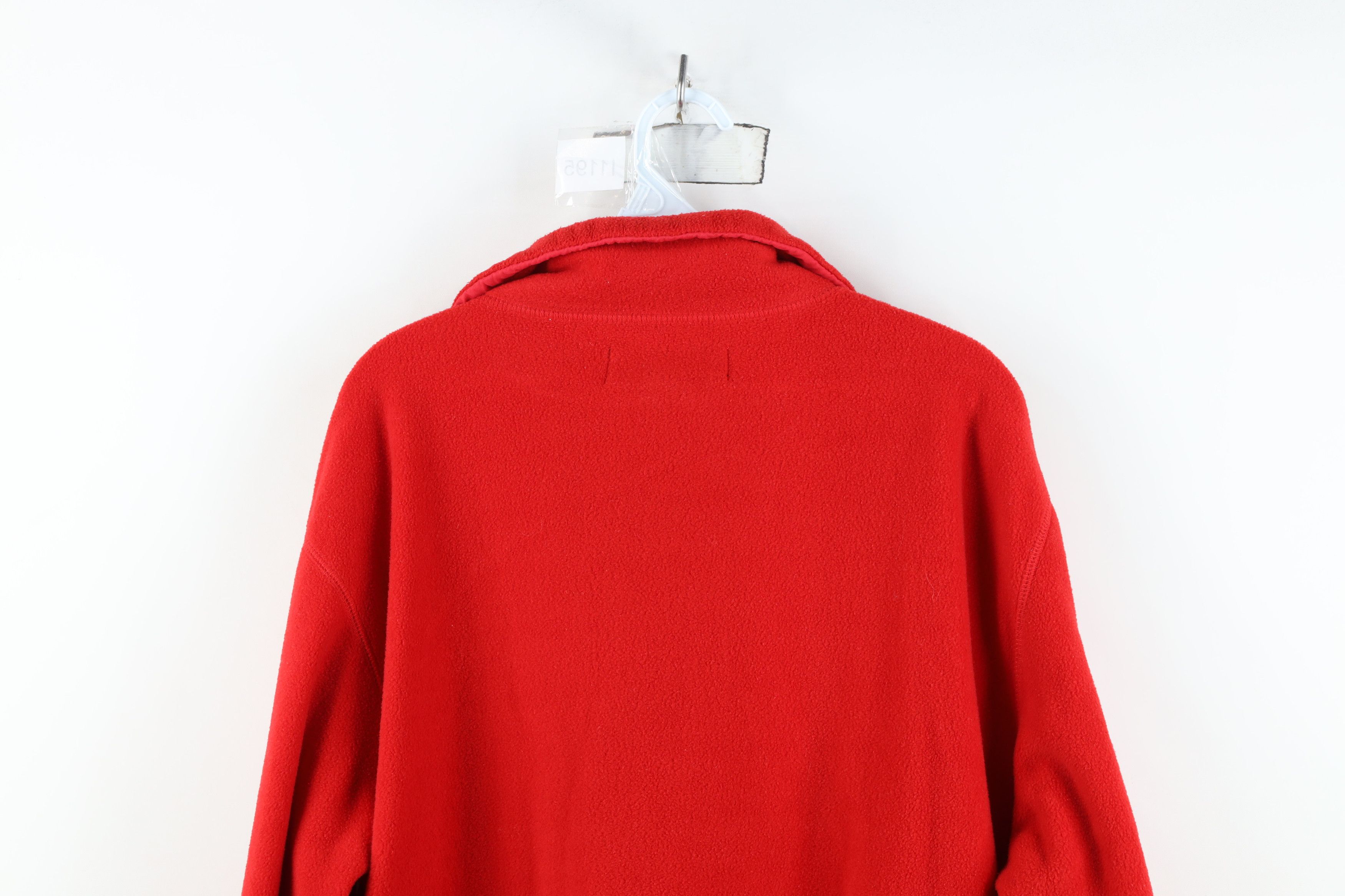Vintage Vintage 90s Y2K NHL Red Wings Hockey Fleece Half Zip Sweater Size US L / EU 52-54 / 3 - 13 Thumbnail