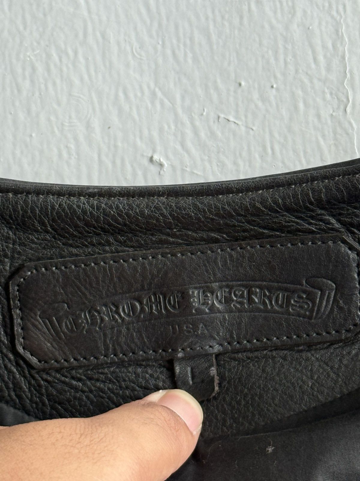 Chrome Hearts GRAIL 90s! Chrome Hearts Cross Leather Vest Size US L / EU 52-54 / 3 - 15 Thumbnail