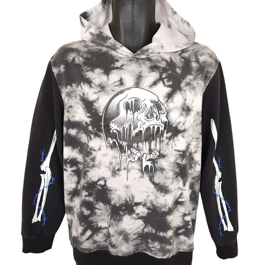 Other Melting Skull Skeleton Sweatshirt Hoodie Mens Size Medium Size US M / EU 48-50 / 2 - 1 Thumbnail