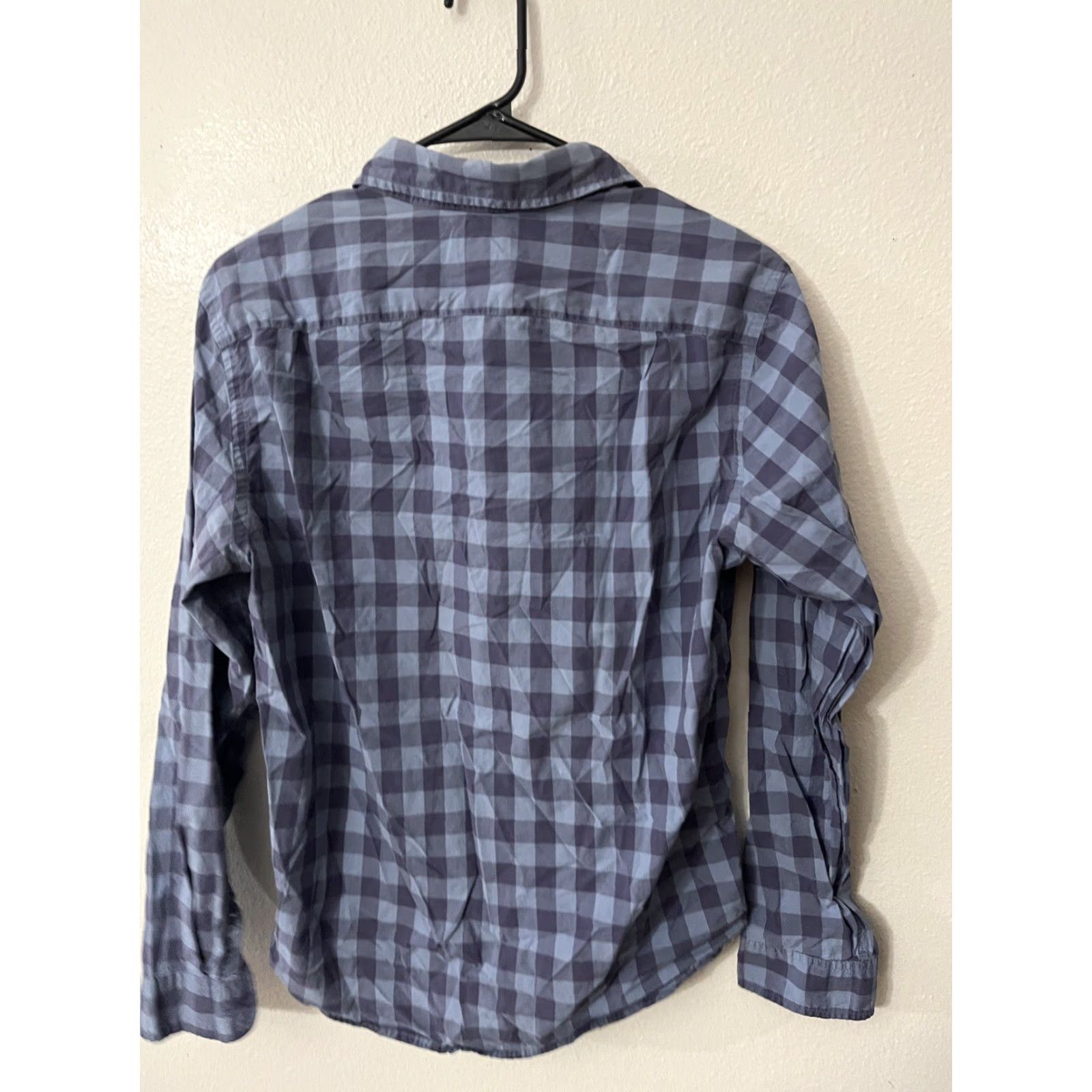J.Crew J.CREW Button-Down Shirt Plaid Blue Slim Fit Men Small Long Sleeve 100% Cotton Casual Mens Size US S / EU 44-46 / 1 - 3 Thumbnail