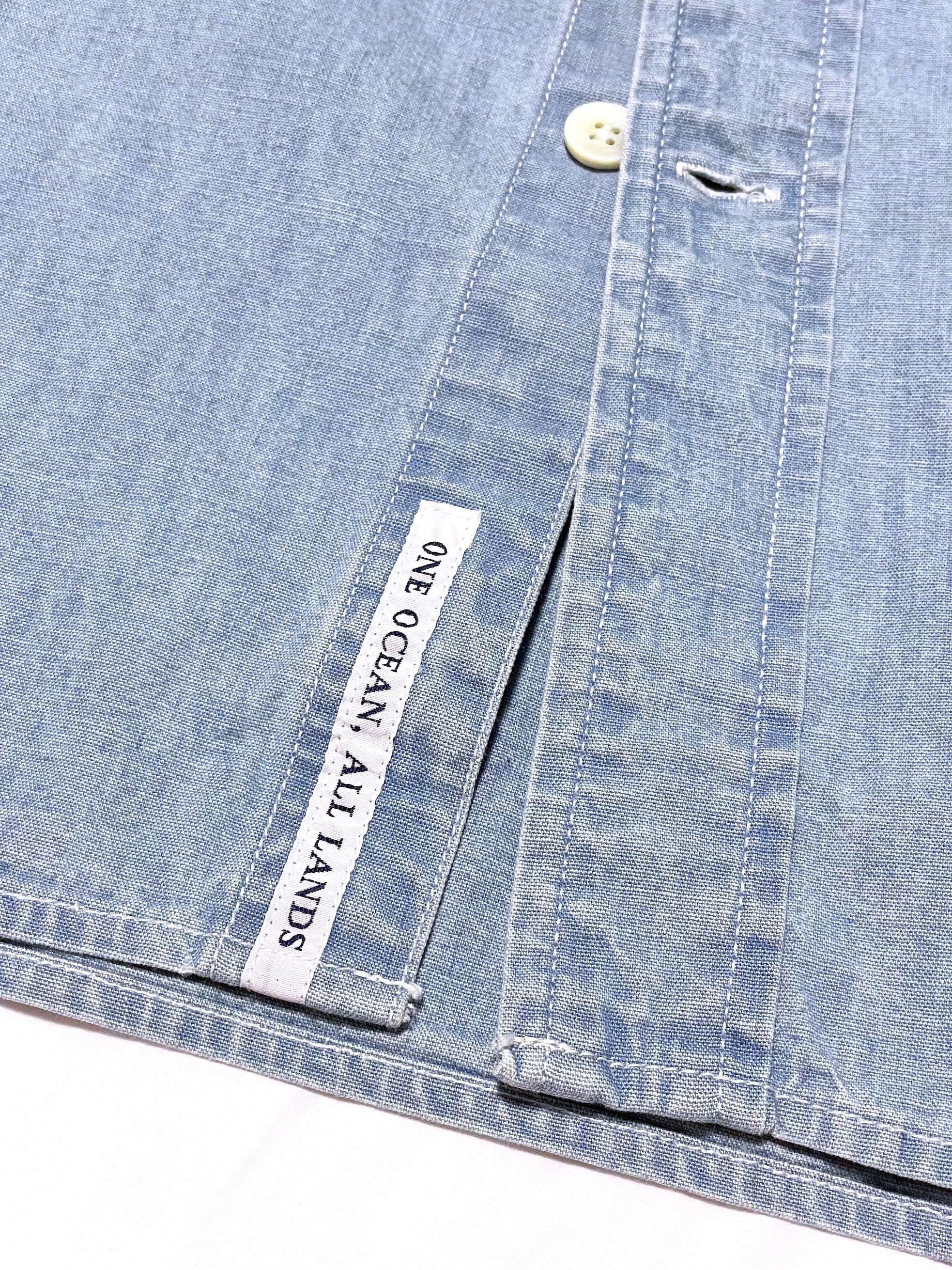 Nanamica Indigo Bleach CPO Shirt Size US S / EU 44-46 / 1 - 7 Thumbnail