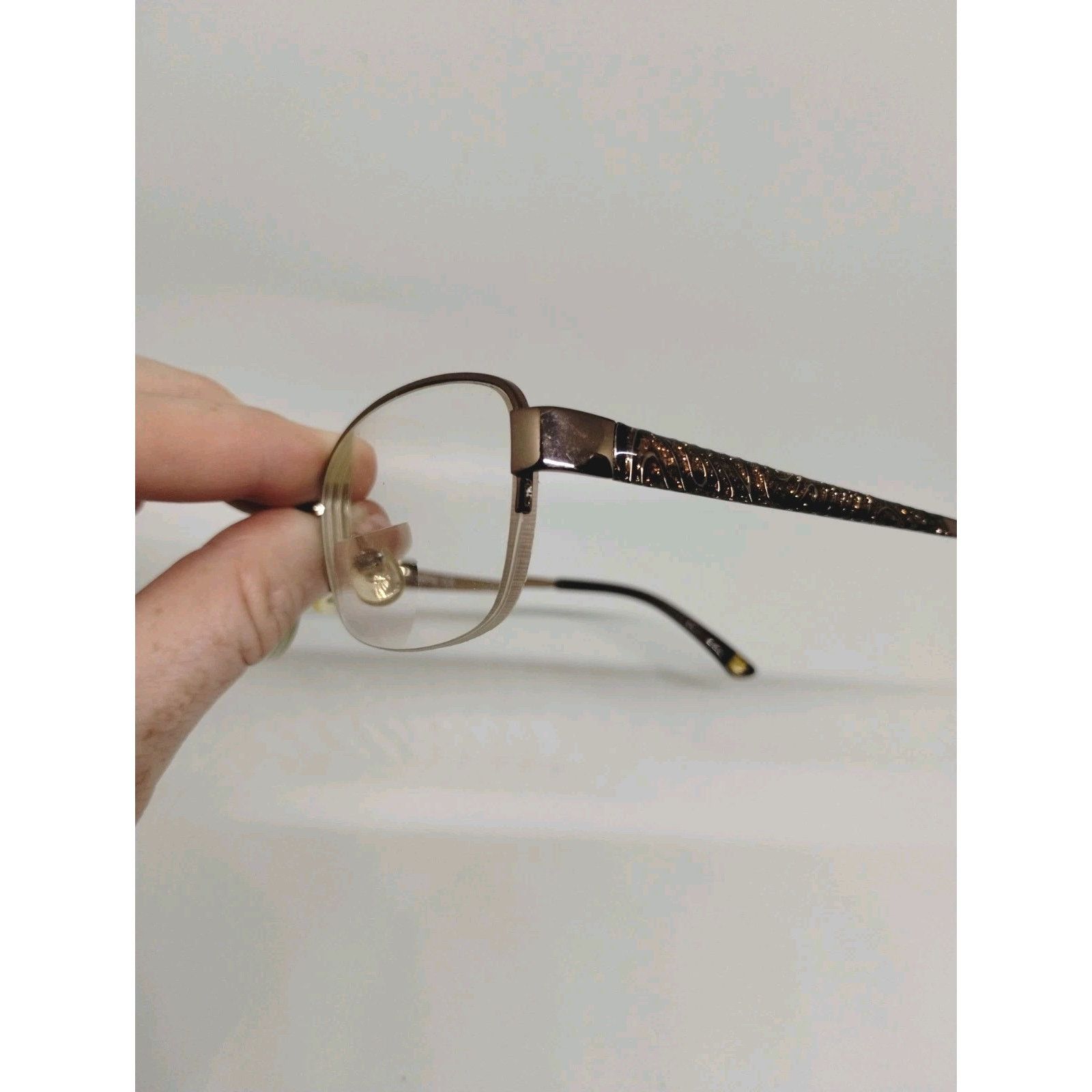 Liz Claiborne Liz Claiborne L611 01B8 Eyeglass FRAMES Women Brown Orange Size ONE SIZE - 5 Thumbnail